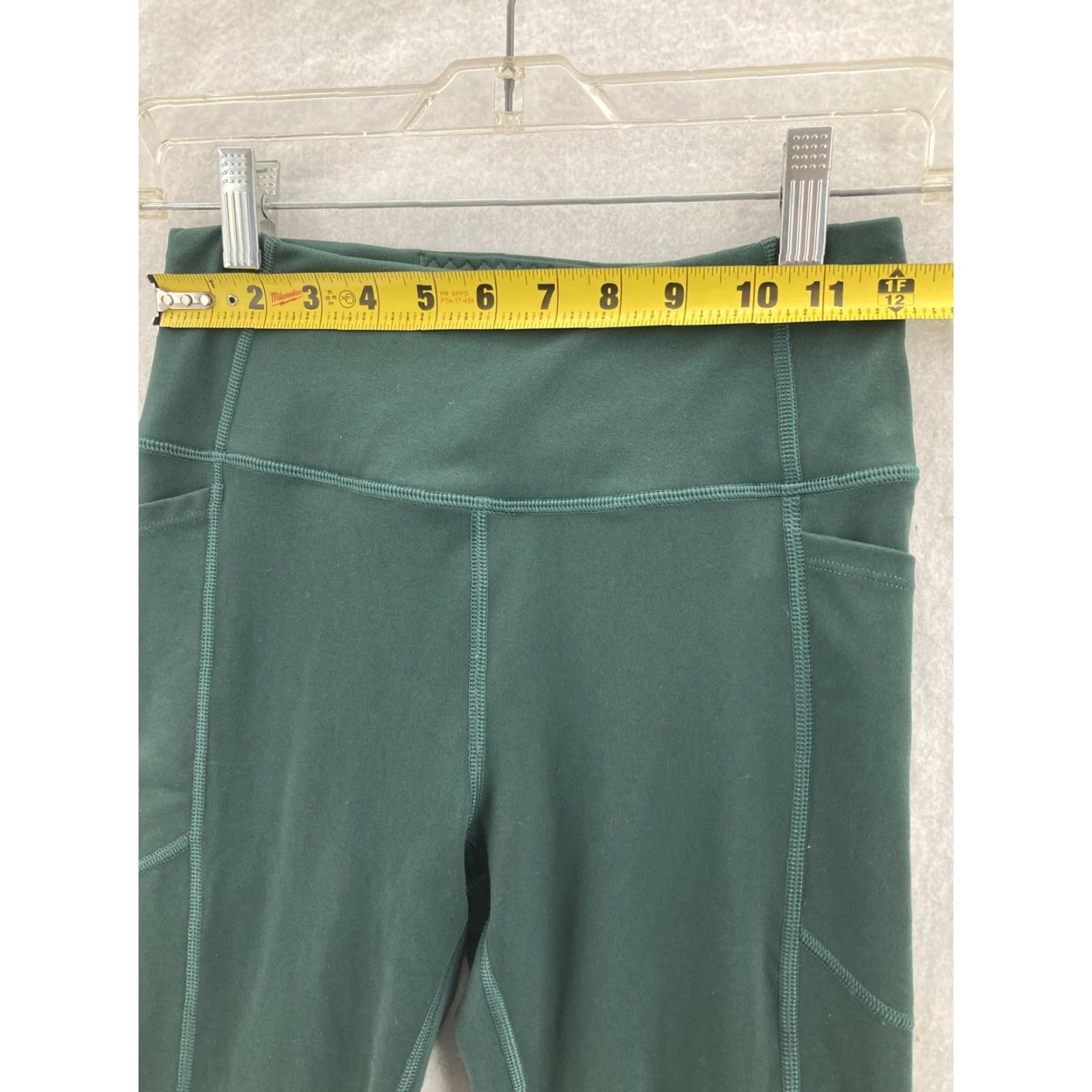 Victoria's Secret Victorias Secret Pants 6 Small Green Yoga Size 28" / US 6 / IT 42 - 3 Thumbnail