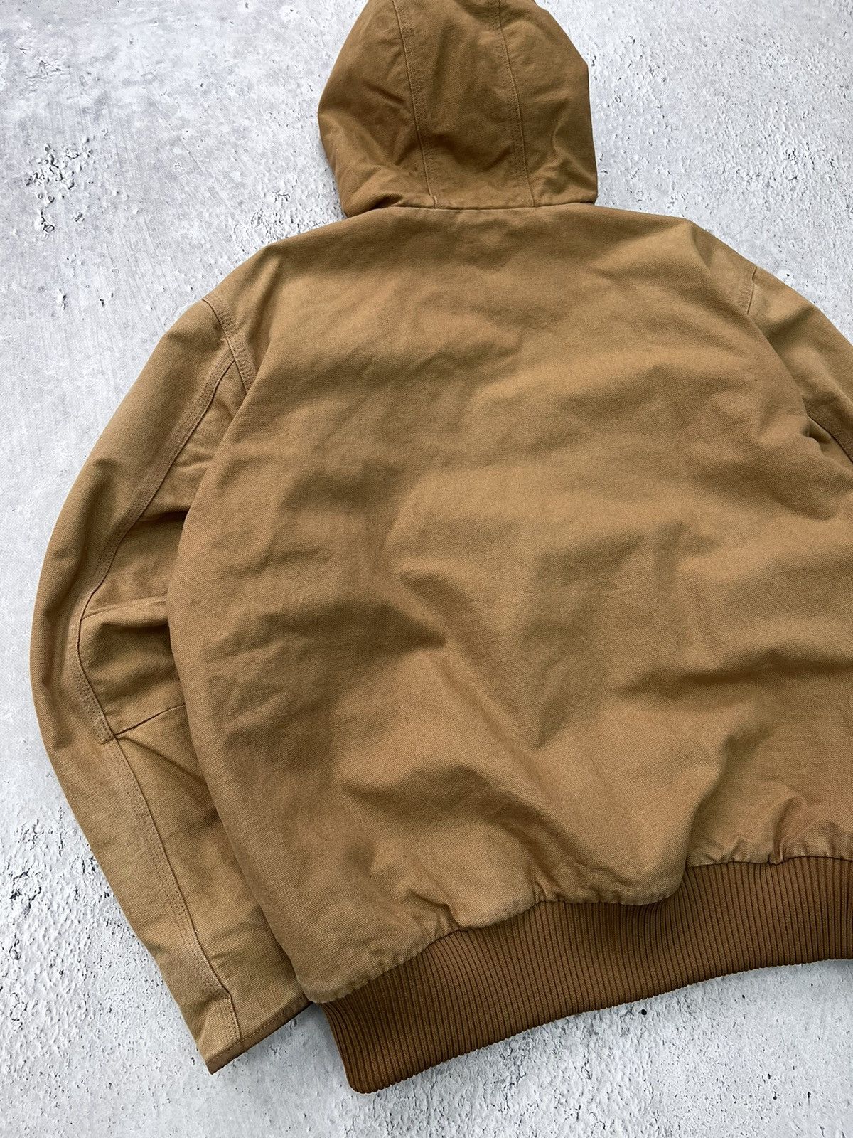 Carhartt × Vintage 90's Faded Black Vintage Carhartt Active Jacket JR105 Size US L / EU 52-54 / 3 - 13 Thumbnail