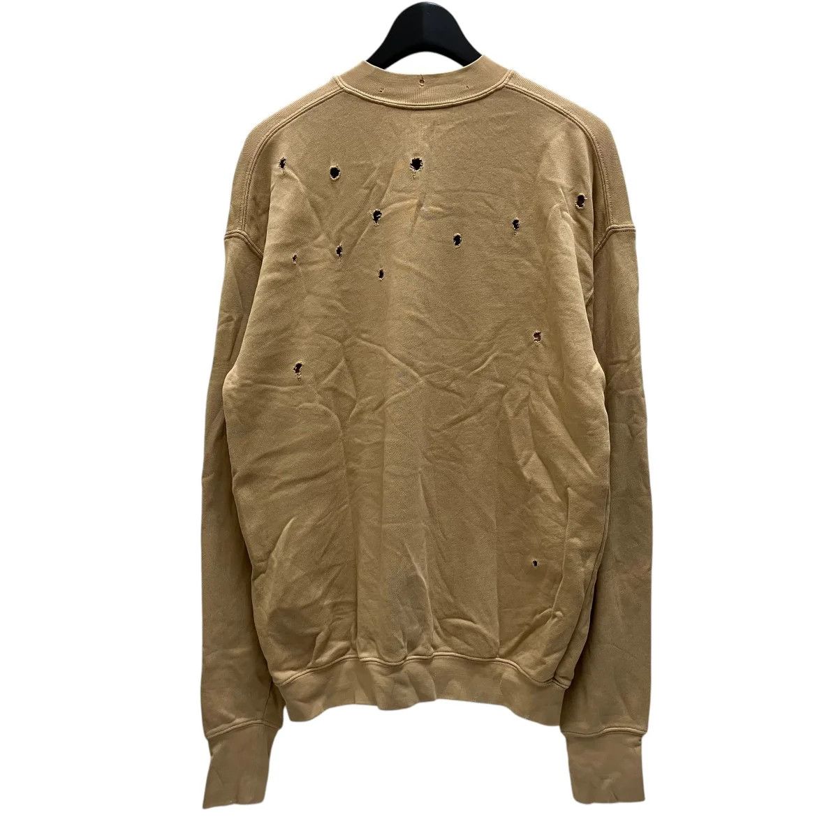 Helmut Lang Distressed Drop Shoulder Sweatshirt Size US S / EU 44-46 / 1 - 2 Thumbnail