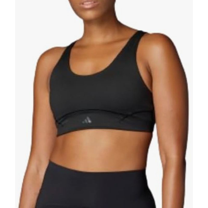 Adidas Adidas Women's All Me Luxe Medium Support Bra, Size 2X C/D Size ONE SIZE - 1 Preview