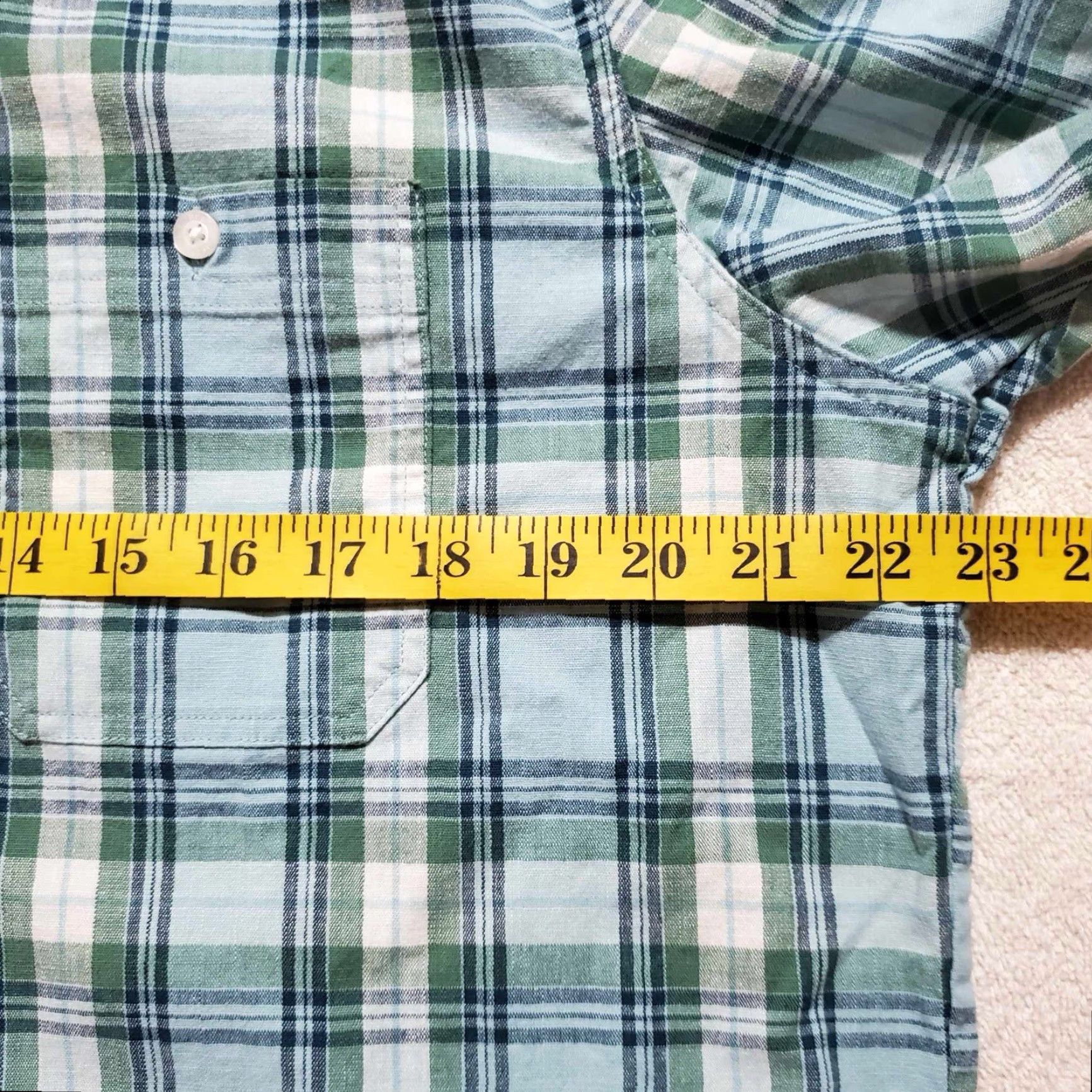 Vintage Men's Button Up Kennebunk Sport Shirt Traditional Fit Plaid Medium M Size US M / EU 48-50 / 2 - 4 Thumbnail