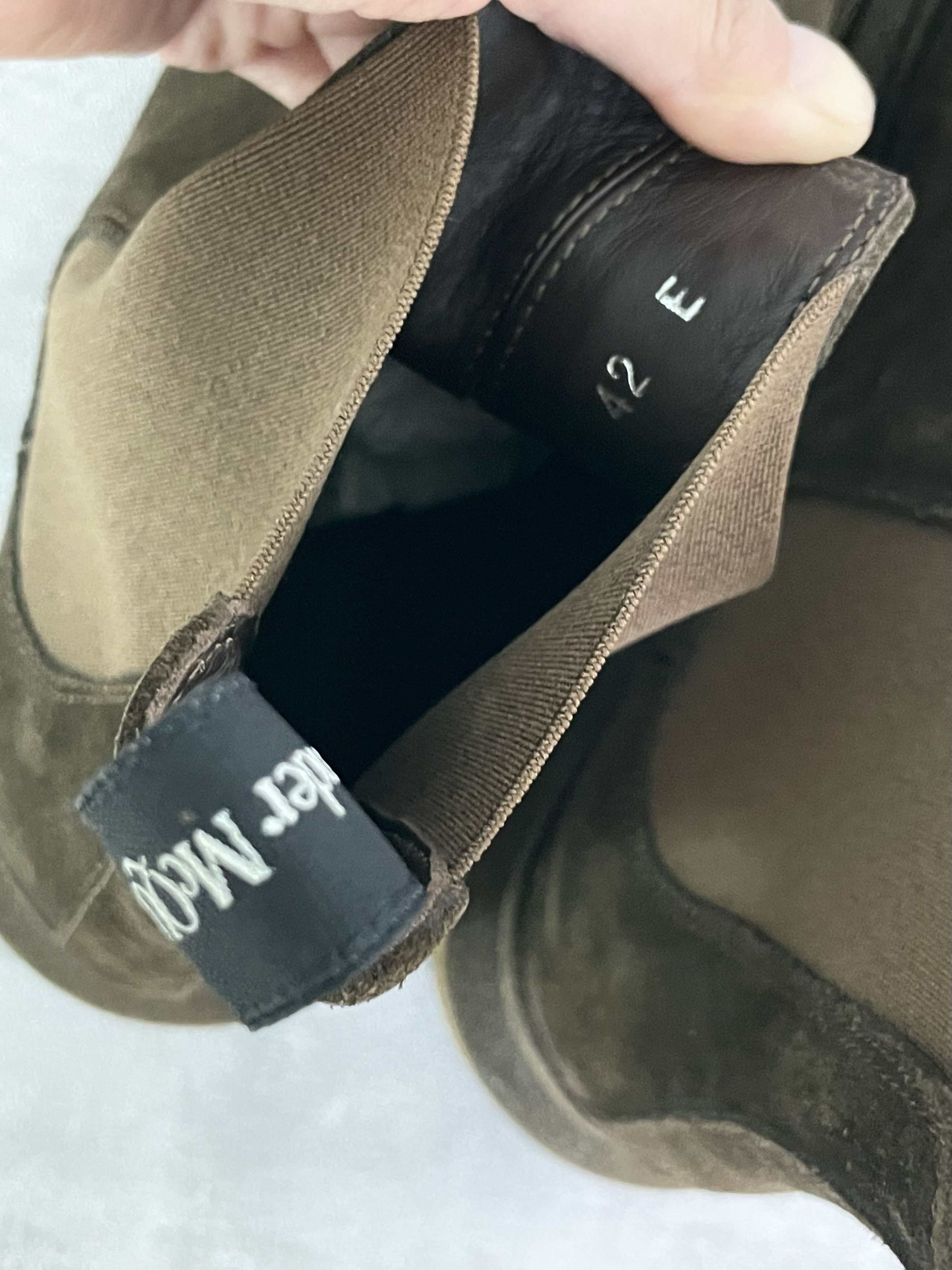 Alexander McQueen Alexander McQueen Brown Suede Hybrid Chelsea Boots Size US 9 / EU 42 - 4 Thumbnail