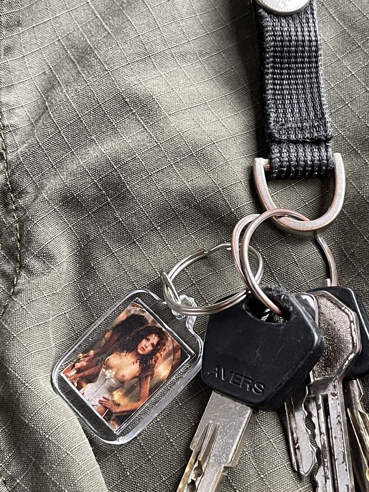 Vintage Vintage Keychain nude Girl 18+ Hysteric key ring Size ONE SIZE - 3 Thumbnail