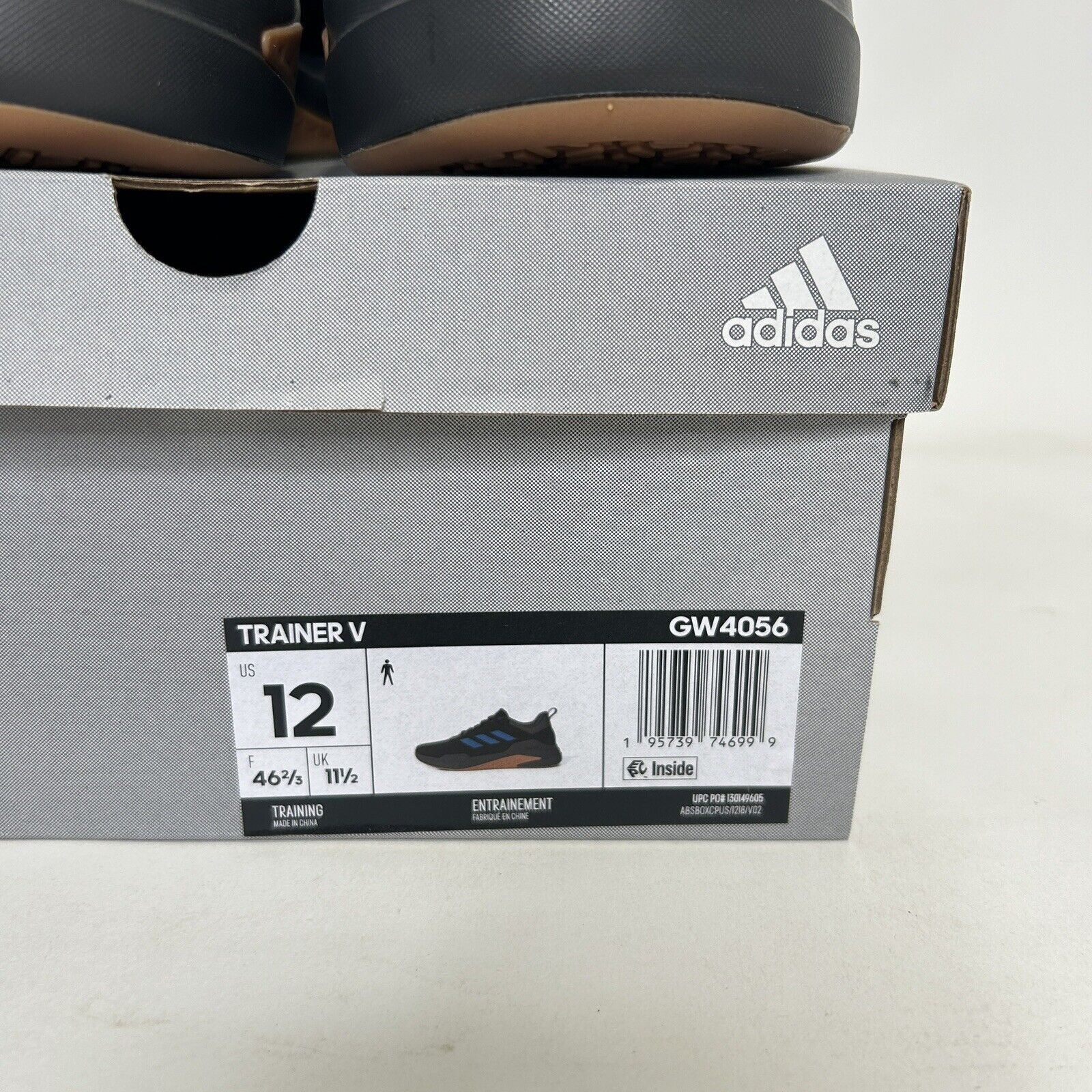 Adidas Adidas Trainer V “Blue Black” 2024 Size US 12 / EU 45 - 5 Thumbnail