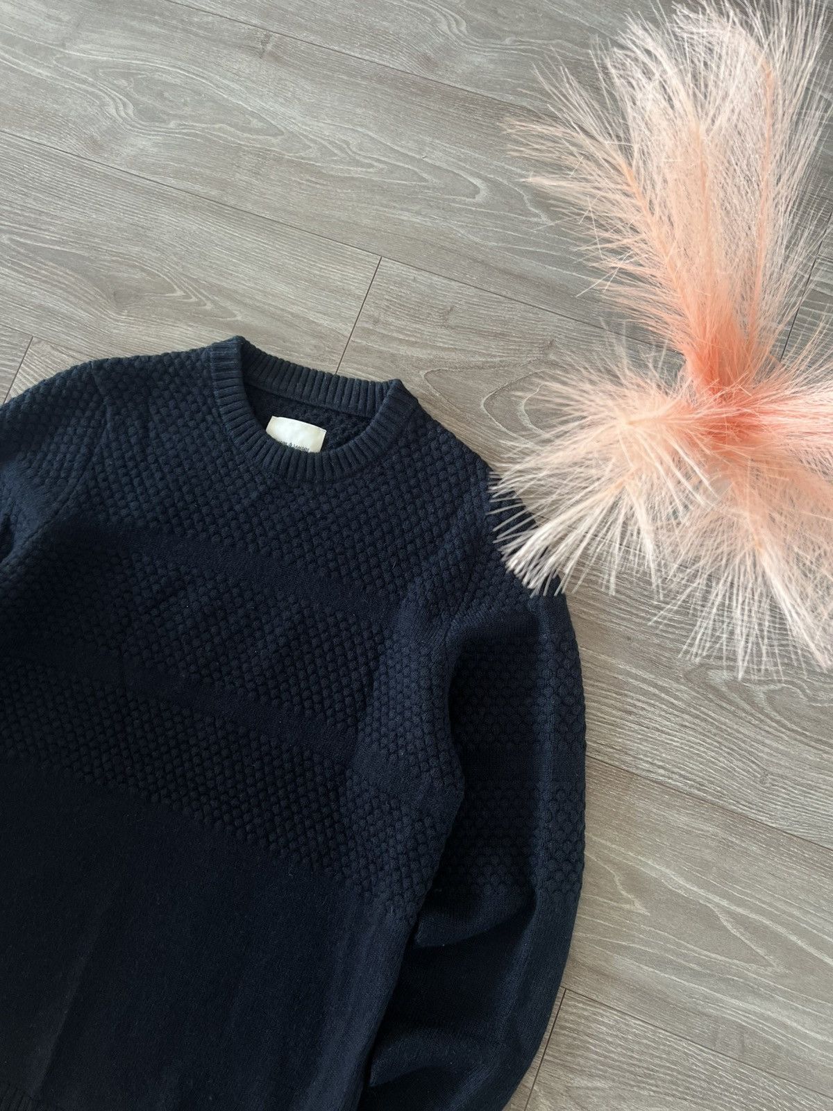 Japanese Brand × Samsoe Samsoe ‼️SAMSOE SAMSOE Dark Sapp LANA WOOL OLD MONEY STYLE SWEATER‼️ Size US XL / EU 56 / 4 - 3 Thumbnail