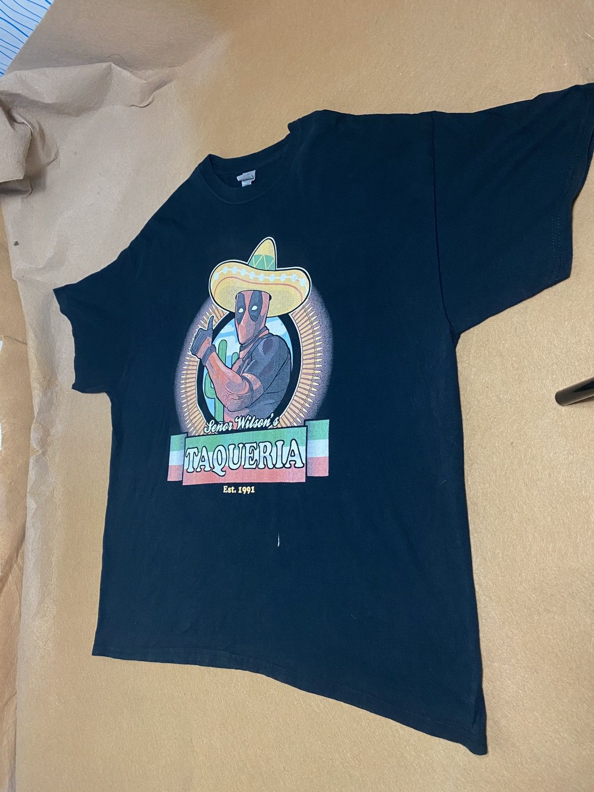 Gildan × Vintage Vintage Dead pool vintage shirt over size Size US XL / EU 56 / 4 - 2 Thumbnail