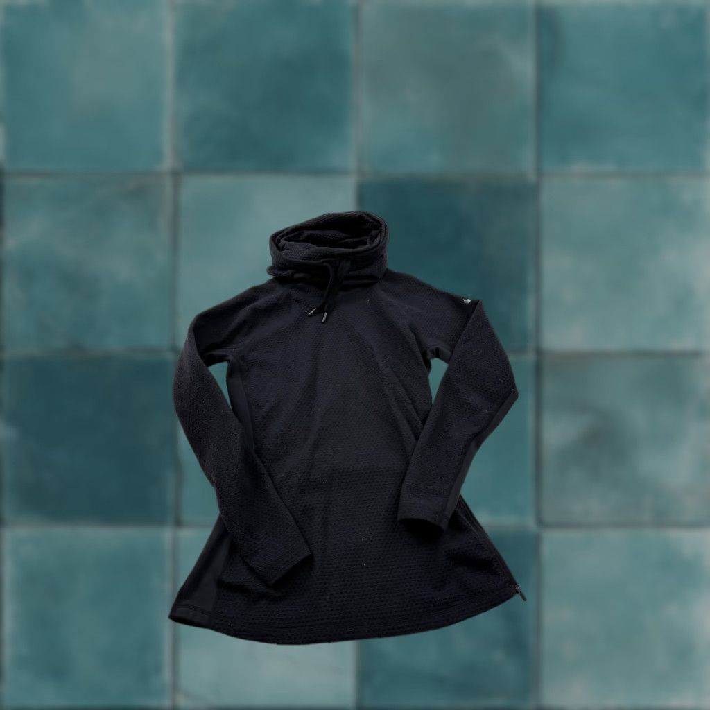Nike Nike Womens Hoodie Pullover Sweatshirt Black Small Cowl Neck Fleece Polyester 508217-010 Size S / US 4 / IT 40 - 1 Thumbnail