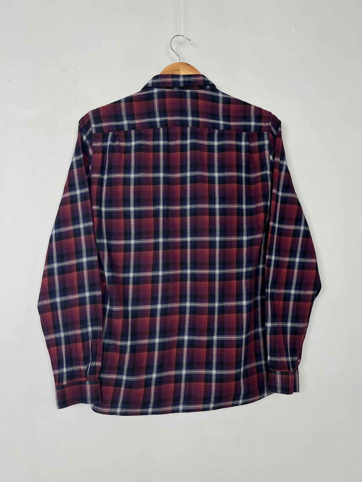 The Kooples The Kooples Plaid Cotton Long Sleeve Shirt Size US S / EU 44-46 / 1 - 7 Thumbnail