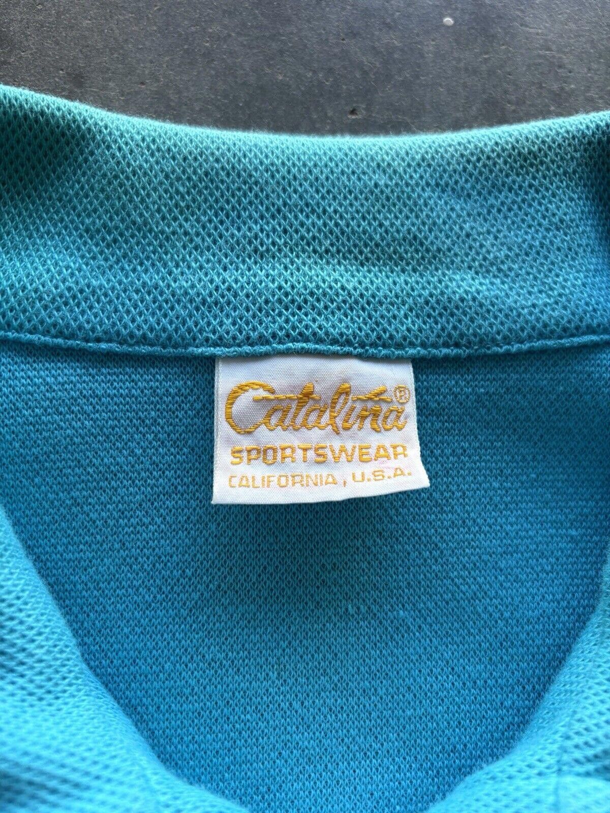 Catalina Vintage 70s 80s Catalina Sportswear Zip Up Sweater Size XXL / US 16-18 / IT 52-54 - 7 Thumbnail
