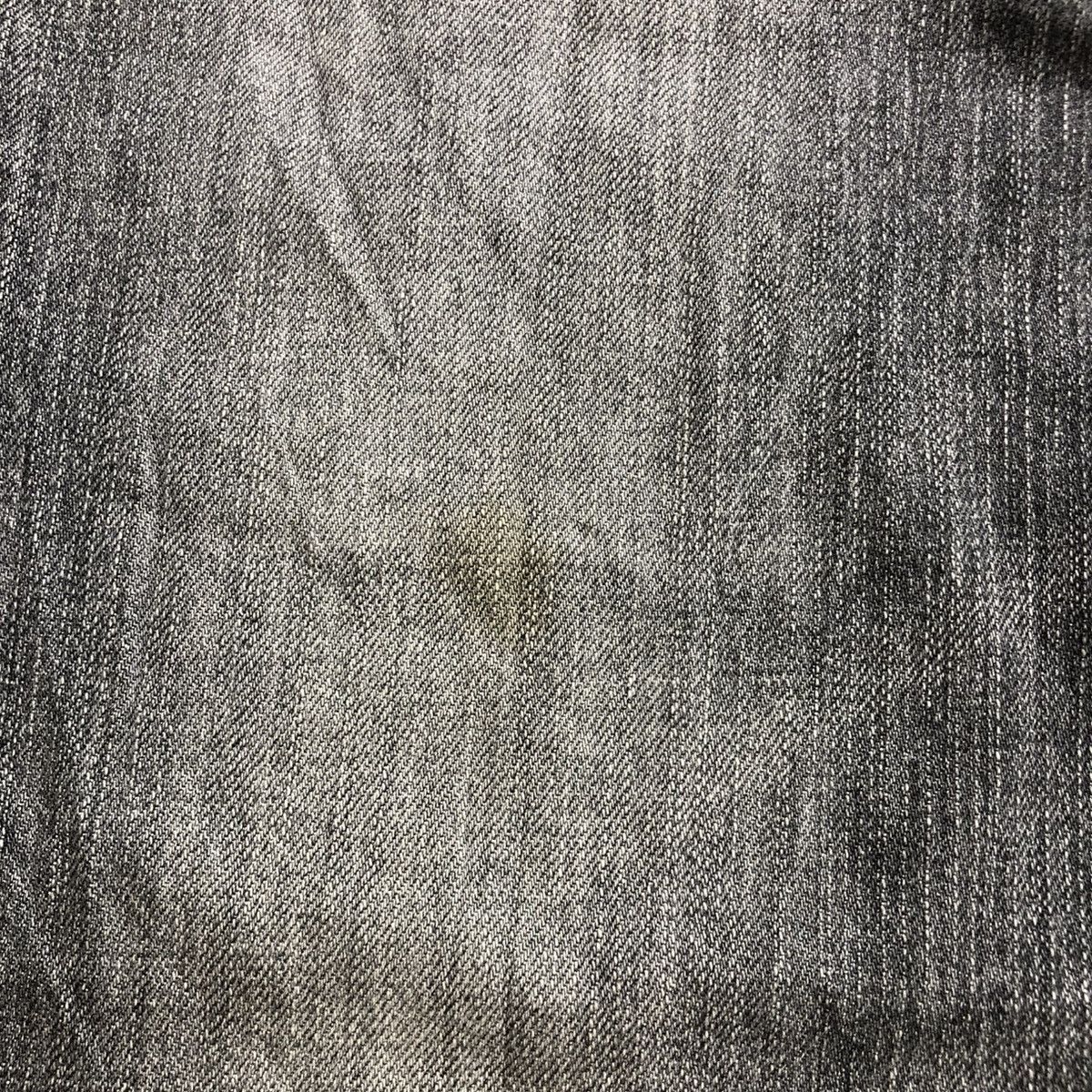 If Six Was Nine 1990s Vintage Uniqlo Black Washed LGB Bootcut Flared Jeans Size US 33 - 17 Thumbnail