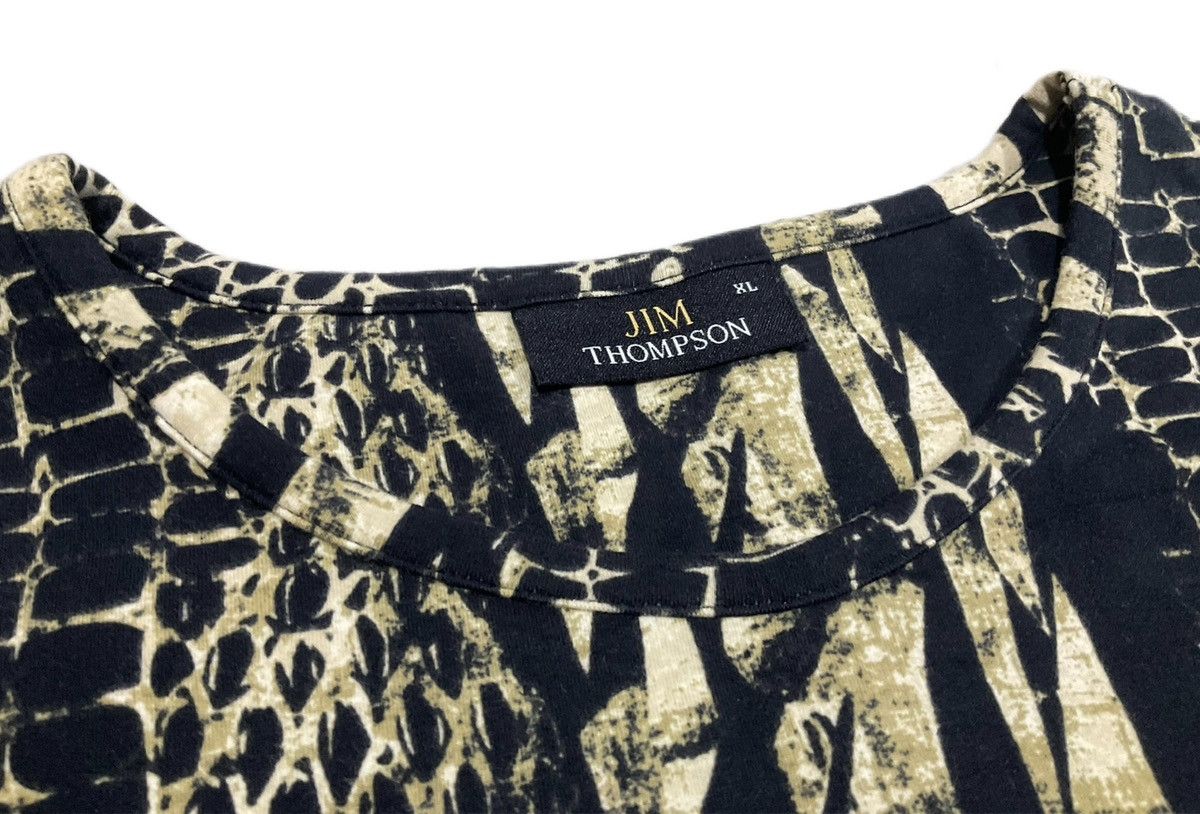 If Six Was Nine × Japanese Brand × Seditionaries 🔥Sick Y2K Jim Thompson Snakeskin Shirt Size US L / EU 52-54 / 3 - 5 Thumbnail