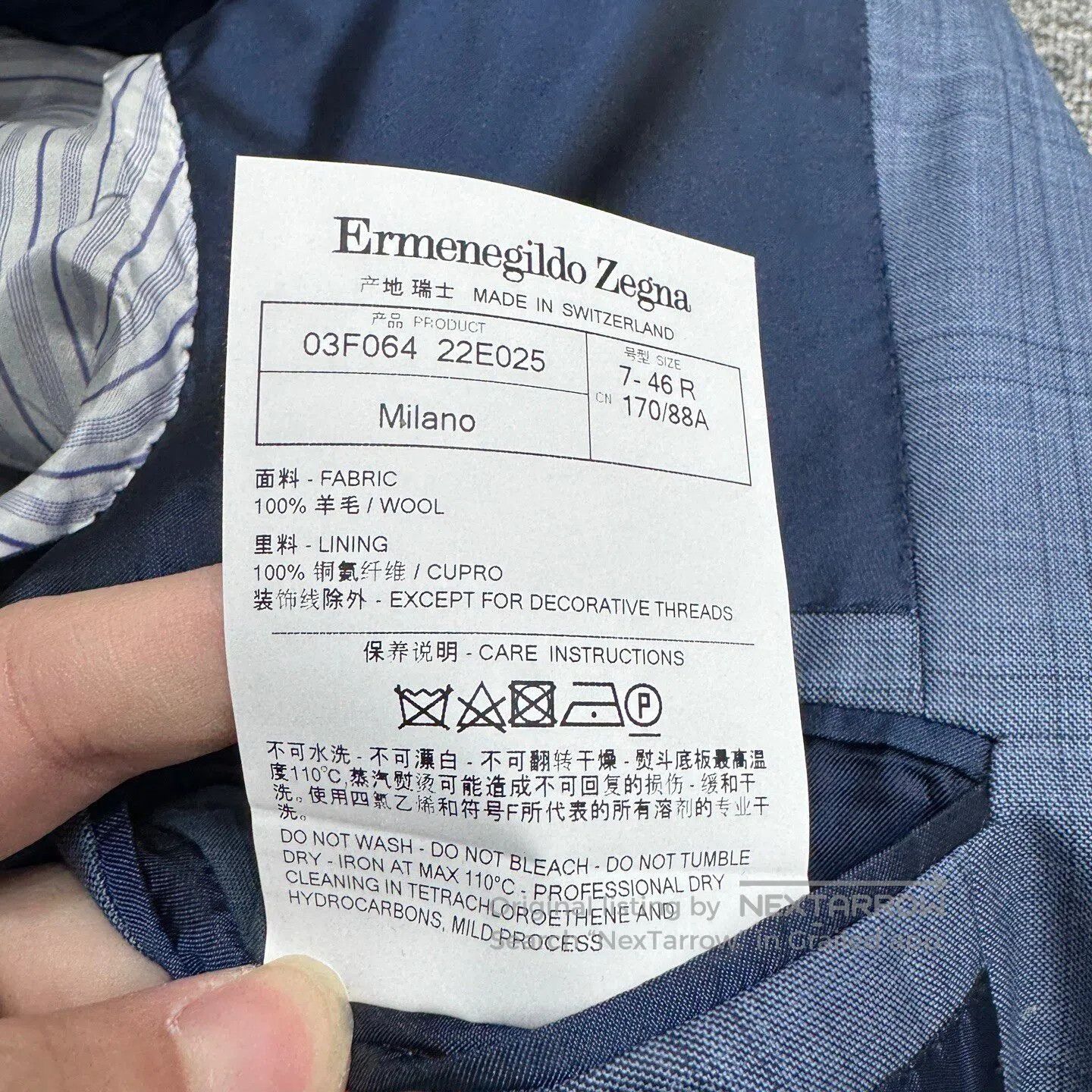 Ermenegildo Zegna #REF! Size 46R - 5 Thumbnail