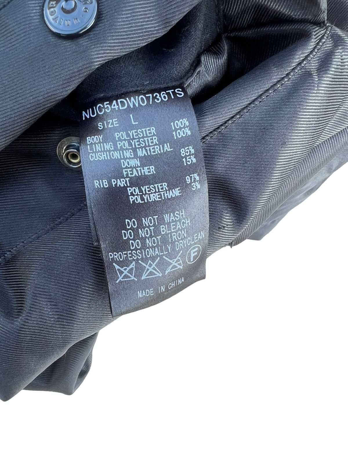 NANO universe Tokyo Nishikawa X Nano Universe MA-1 Down Bomber Jacket Size US L / EU 52-54 / 3 - 19 Thumbnail