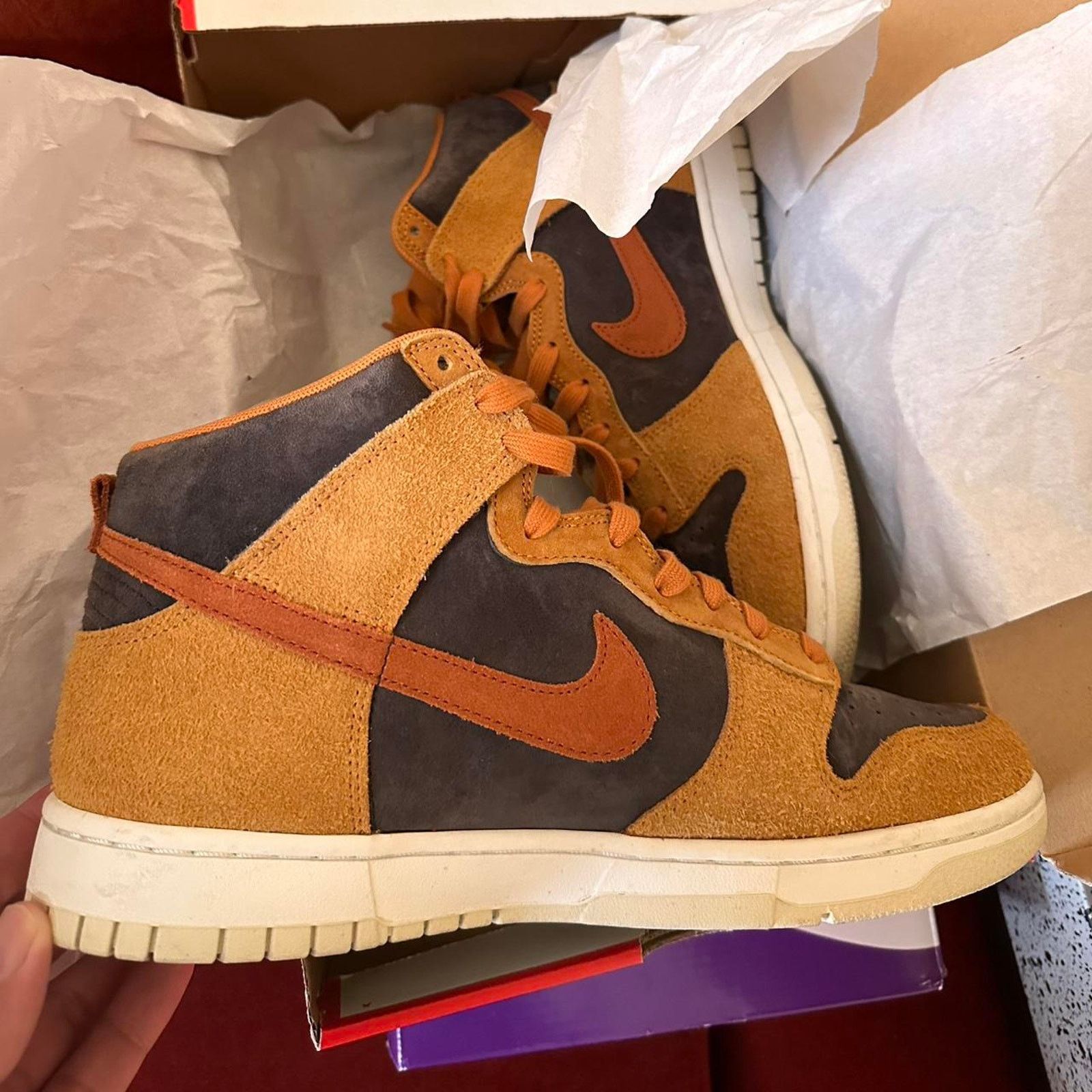 Nike × Santa Cruz Skateboards Nike Dunk High PRM Dark Russet Size US 10 / EU 43 - 8 Thumbnail