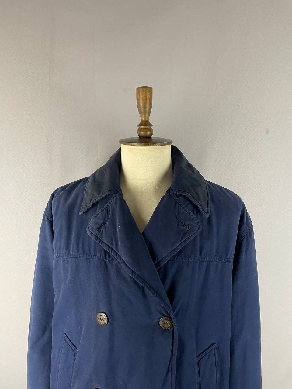 C.P. Company C.P. Company ARCHIVE Coat Trench Jacket Navy 1988 Vintage Size US M / EU 48-50 / 2 - 5 Thumbnail