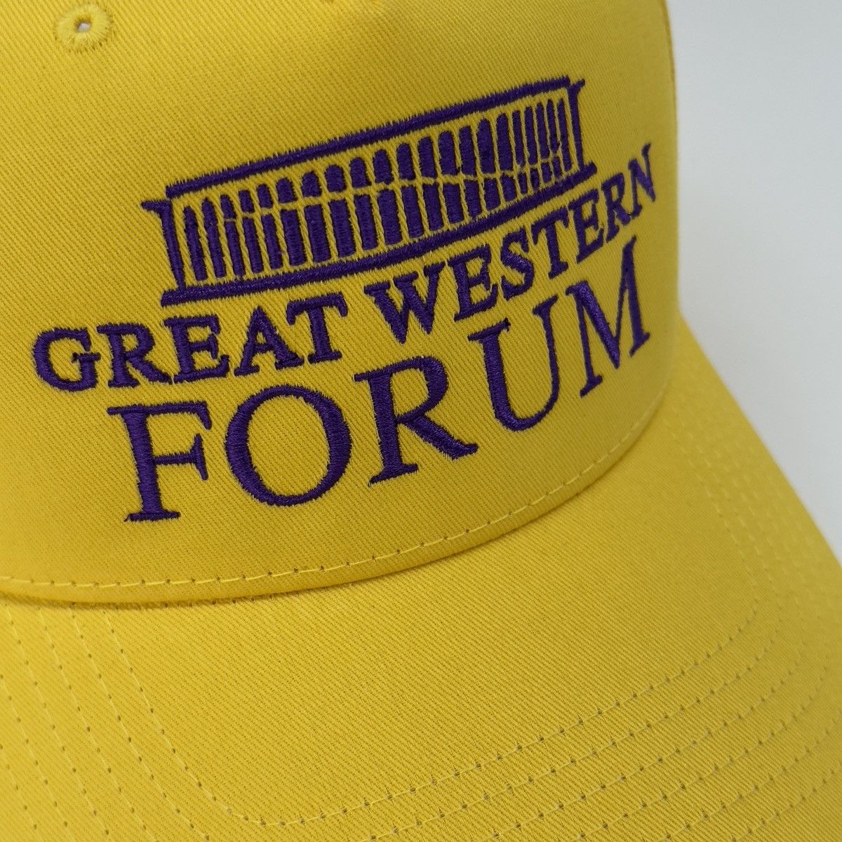 Other Great Western Forum Inglewood Snapback - Purple/Yellow Size ONE SIZE - 7 Thumbnail