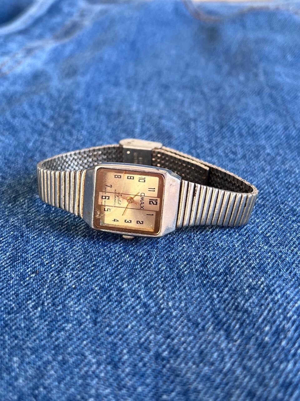 Japanese Brand × Vintage Vintage Japanese style Omax 90s Watch Futuristic Steel Size ONE SIZE - 2 Thumbnail
