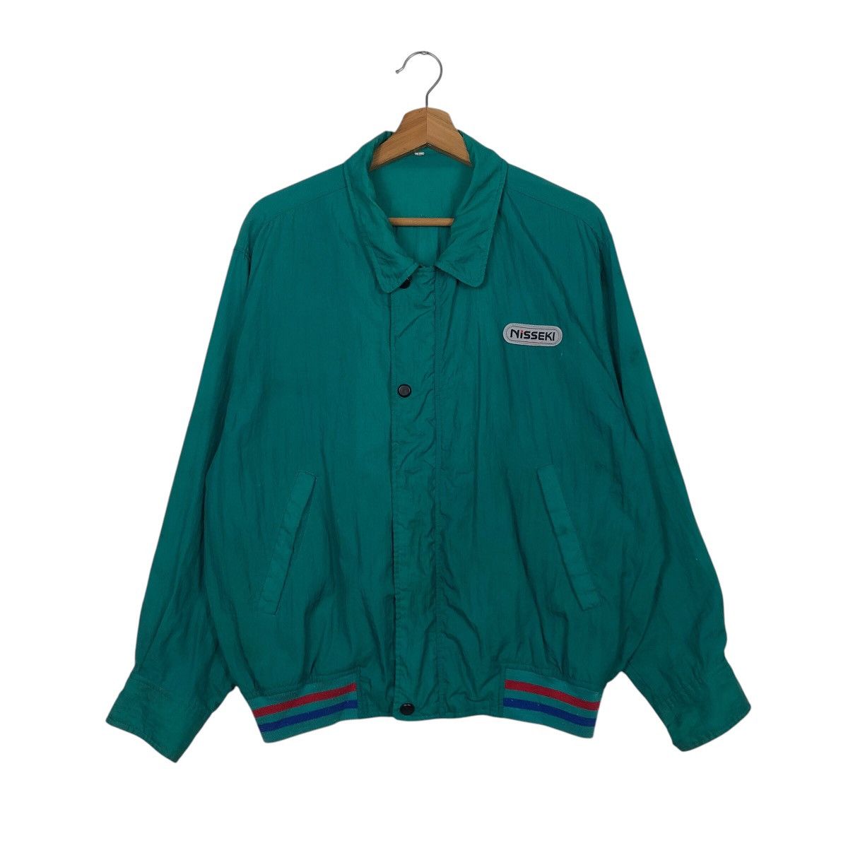 Vintage 📌Vintage Racing Bomber Jacket Nisseki Dash Racing 100 Size US L / EU 52-54 / 3 - 2 Thumbnail