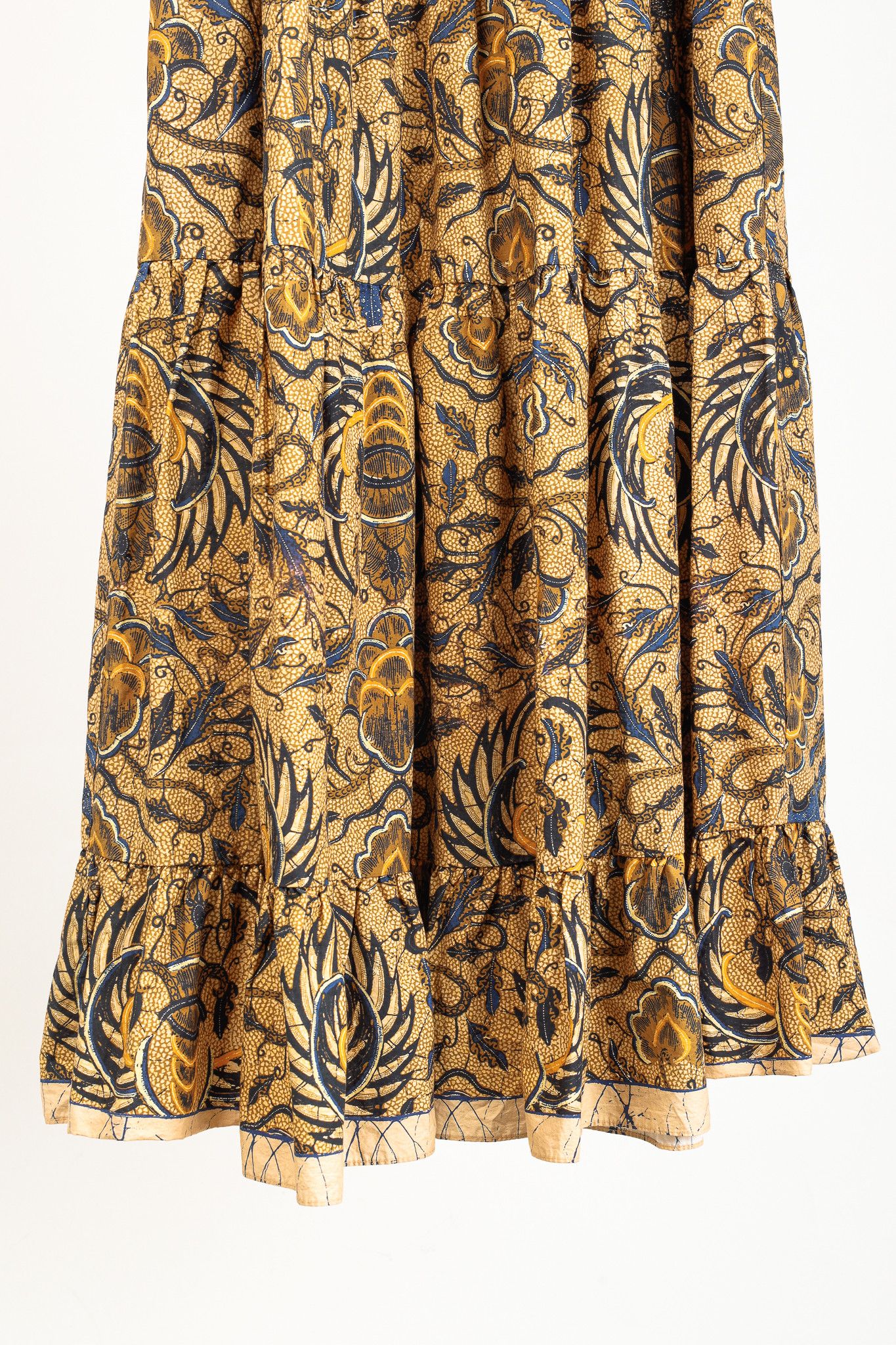 Ulla Johnson Ulla Johnson Fall'21 Rosalind Batik Print Puff Sleeve Maxi Size S / US 4 / IT 40 - 7 Thumbnail