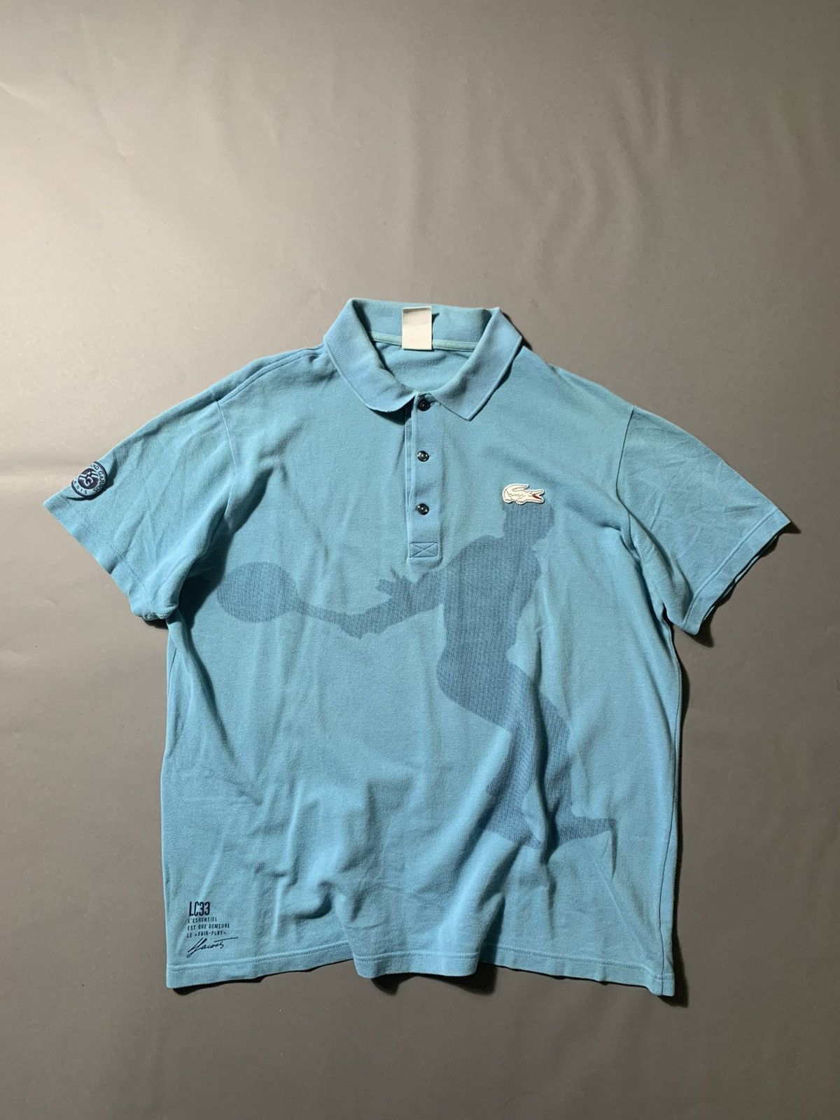 Lacoste Lacoste x Roland Garros Size US L / EU 52-54 / 3 - 1 Thumbnail