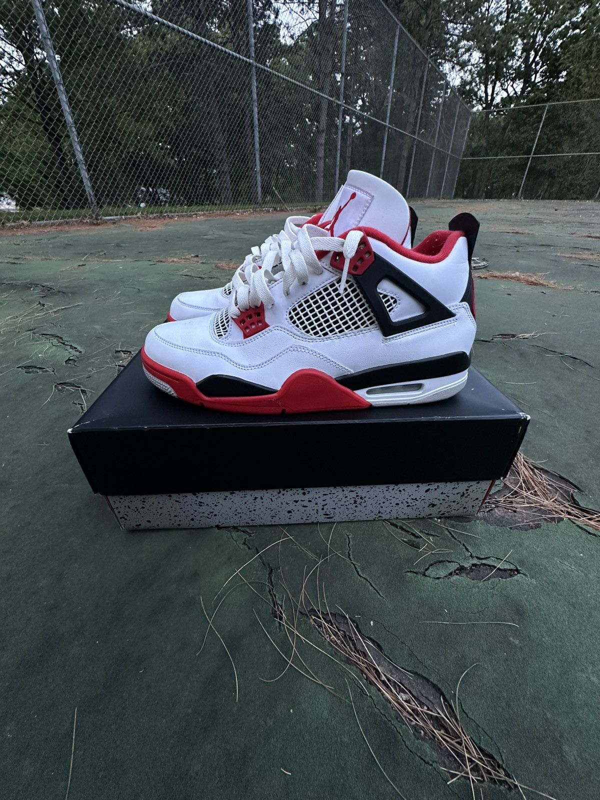 Jordan Brand × Other Air Jordan 4 Retro “Fire Red 2020” Size US 10 / EU 43 - 2 Thumbnail