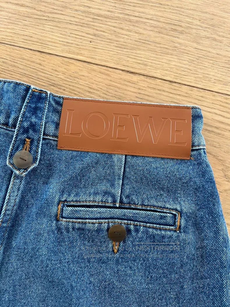 Loewe Loewe Blue denim shorts Size 24" / US 00 / IT 34 - 6 Thumbnail
