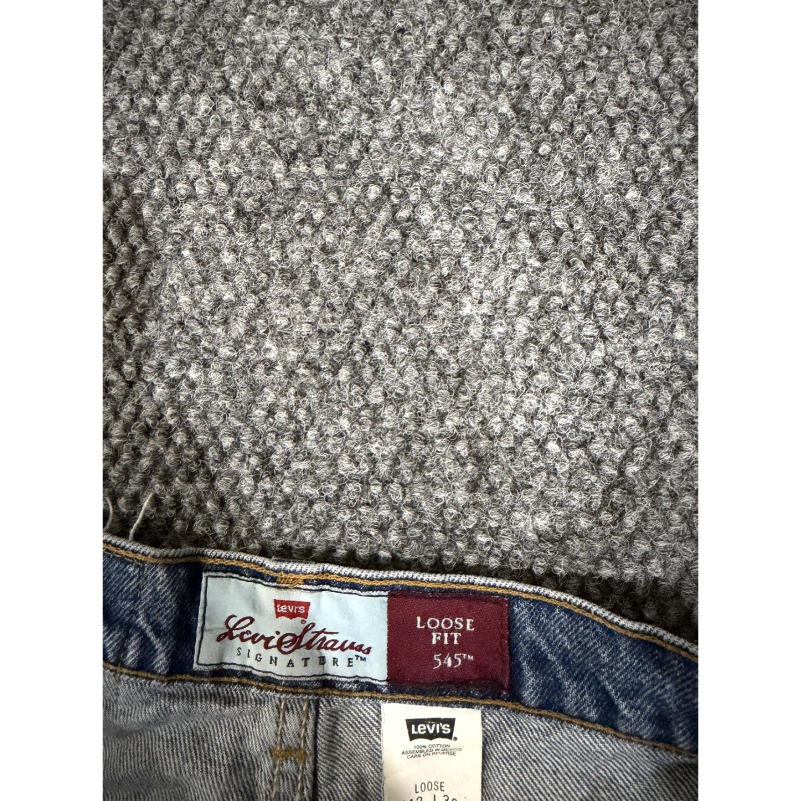 Levi's VINTAGE Levi's 545 Jeans Mens 42x30 Blue Signature Loose Fit Relaxed Straight Leg Denim Size US 42 / EU 58 - 4 Thumbnail
