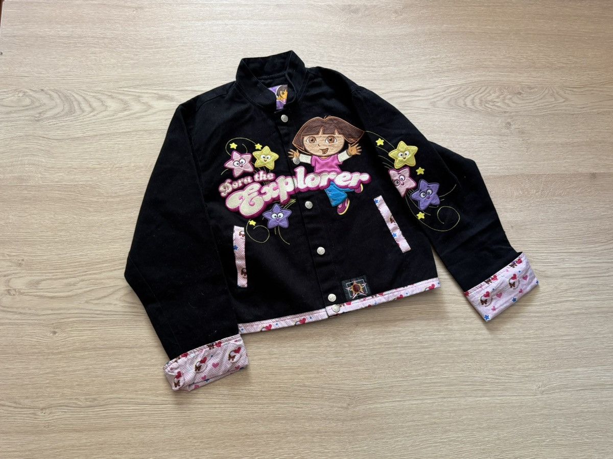Cartoon Network Vintage 00’s Dora The Explorer Cartoon Movie Jacket Size XS / US 0-2 / IT 36-38 - 1 Thumbnail