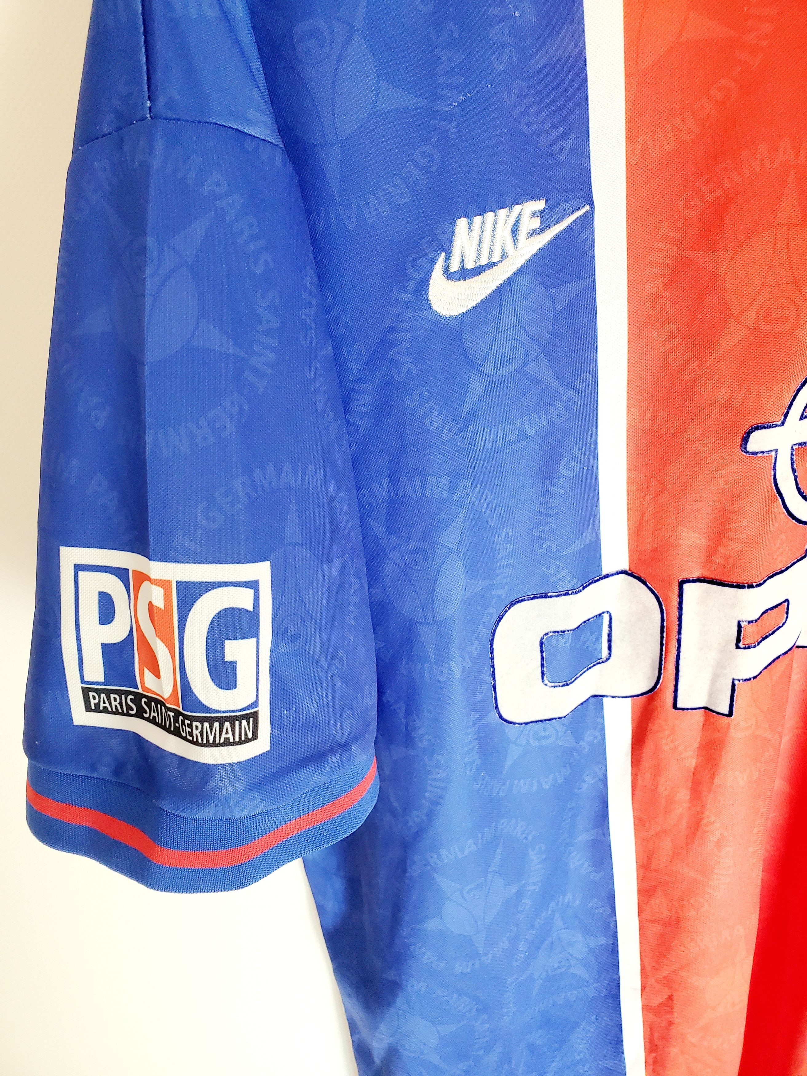 Vintage 1995/96 PSG Home Vintage Football Shirt size Xl Size US XL / EU 56 / 4 - 2 Thumbnail
