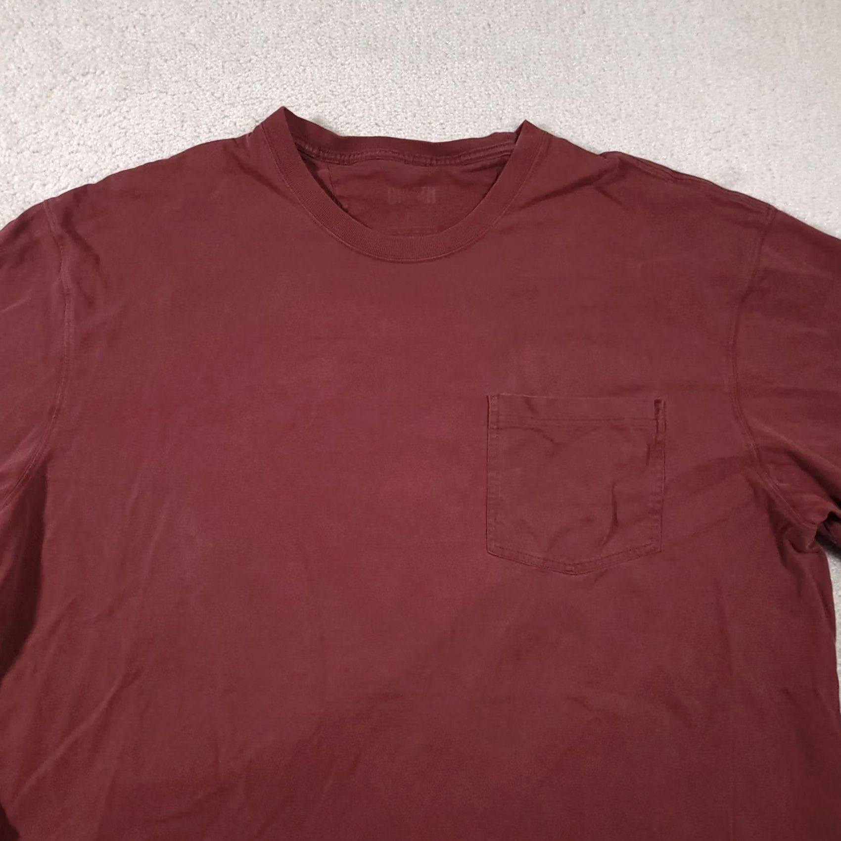 Duluth Trading Company Duluth Trading Company Shirt Mens 2XL Red Long Sleeve Grunge Workwear Pocket Size US XXL / EU 58 / 5 - 3 Thumbnail