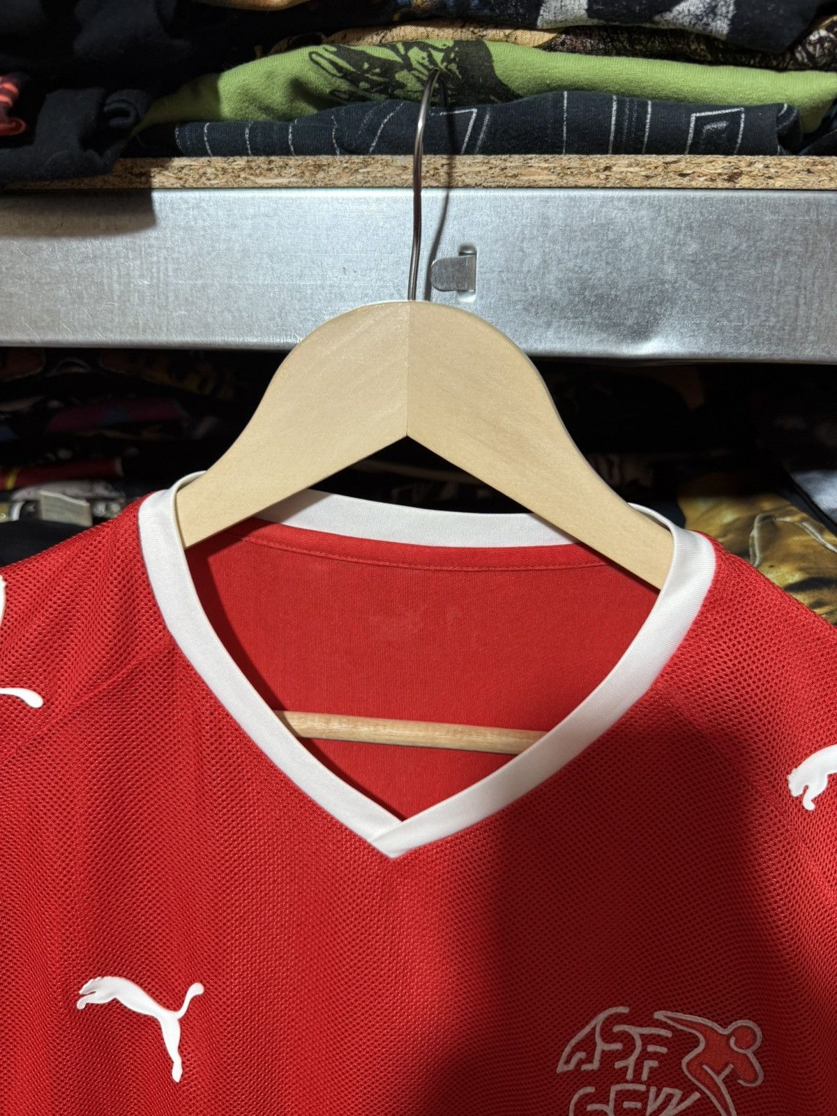 Puma Puma Switzerland 2008 2010 Home Football Soccer Retro Jersey Size US XL / EU 56 / 4 - 5 Thumbnail