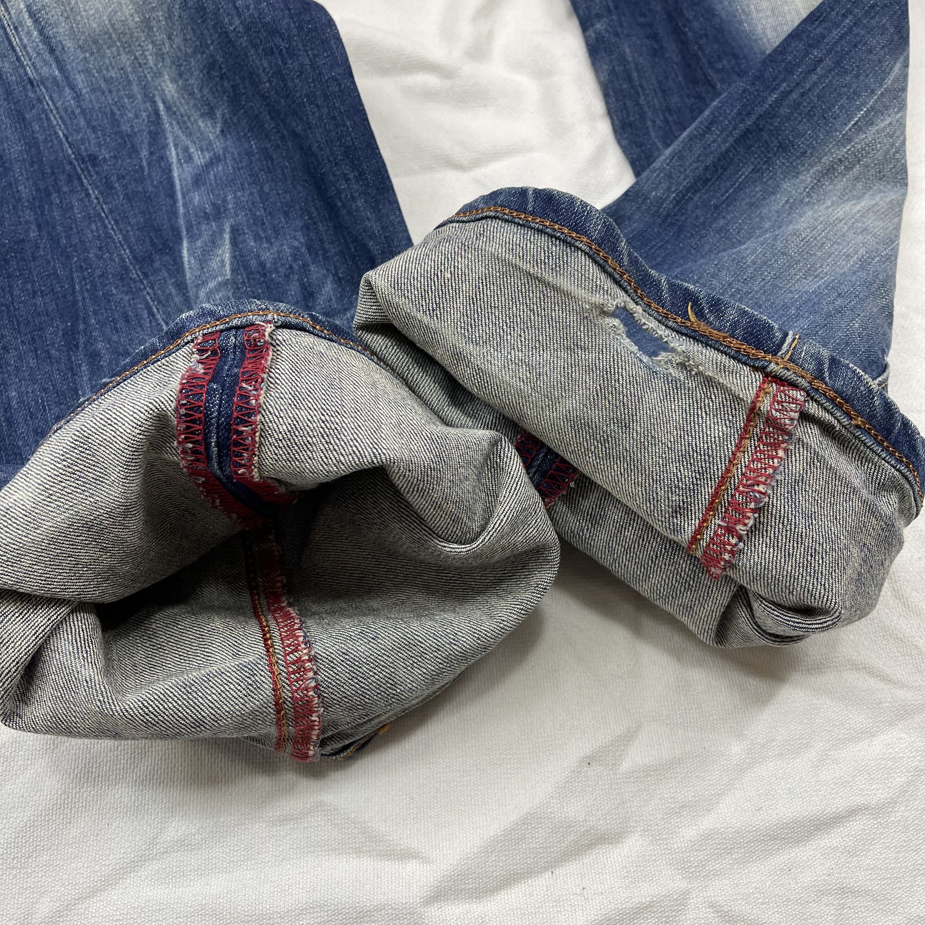 Edwin EDWIN BLUE TRIP Flare Denim Jeans #1288/AS Size US 28 / EU 44 - 5 Thumbnail