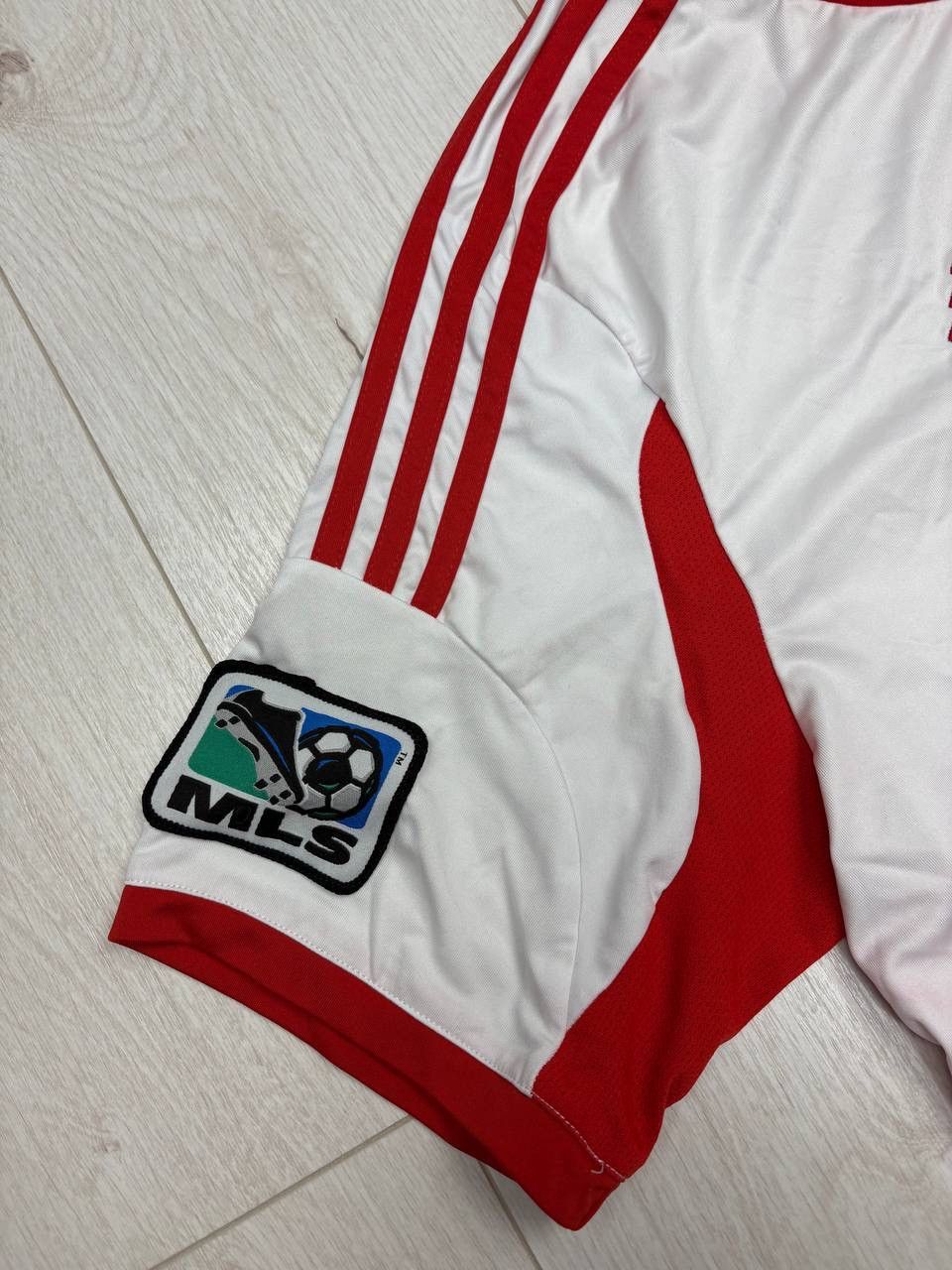Adidas Adidas New York Red Bulls MLS Innaugural Home Jersey 2013/14 Size US XL / EU 56 / 4 - 3 Thumbnail