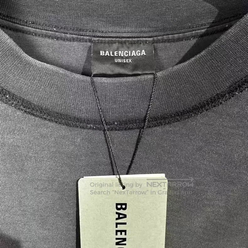 Balenciaga Balenciaga Distressed Destroyed Short Sleeve Size US S / EU 44-46 / 1 - 3 Thumbnail