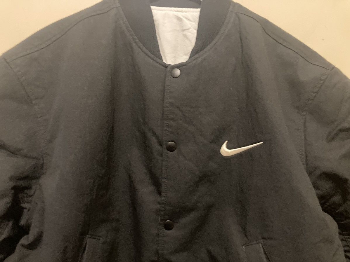 Nike × Stussy Stussy x Nike 2023FW reversible varsity jacket size m black Size US M / EU 48-50 / 2 - 4 Thumbnail