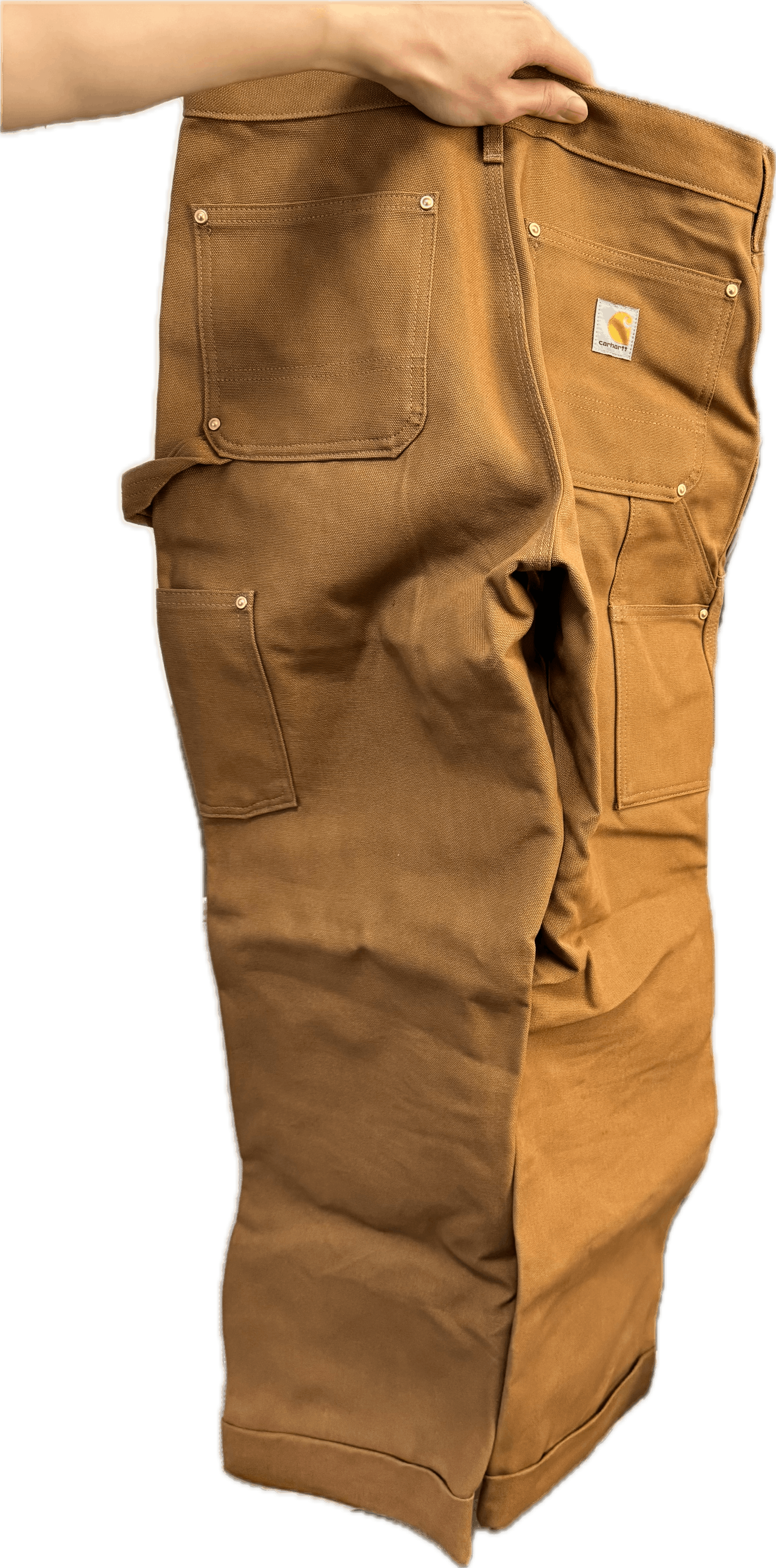 Carhartt Carhartt Mens Loose Fit Duck Double-Front Utility Work Pant Size US 30 / EU 46 - 3 Thumbnail