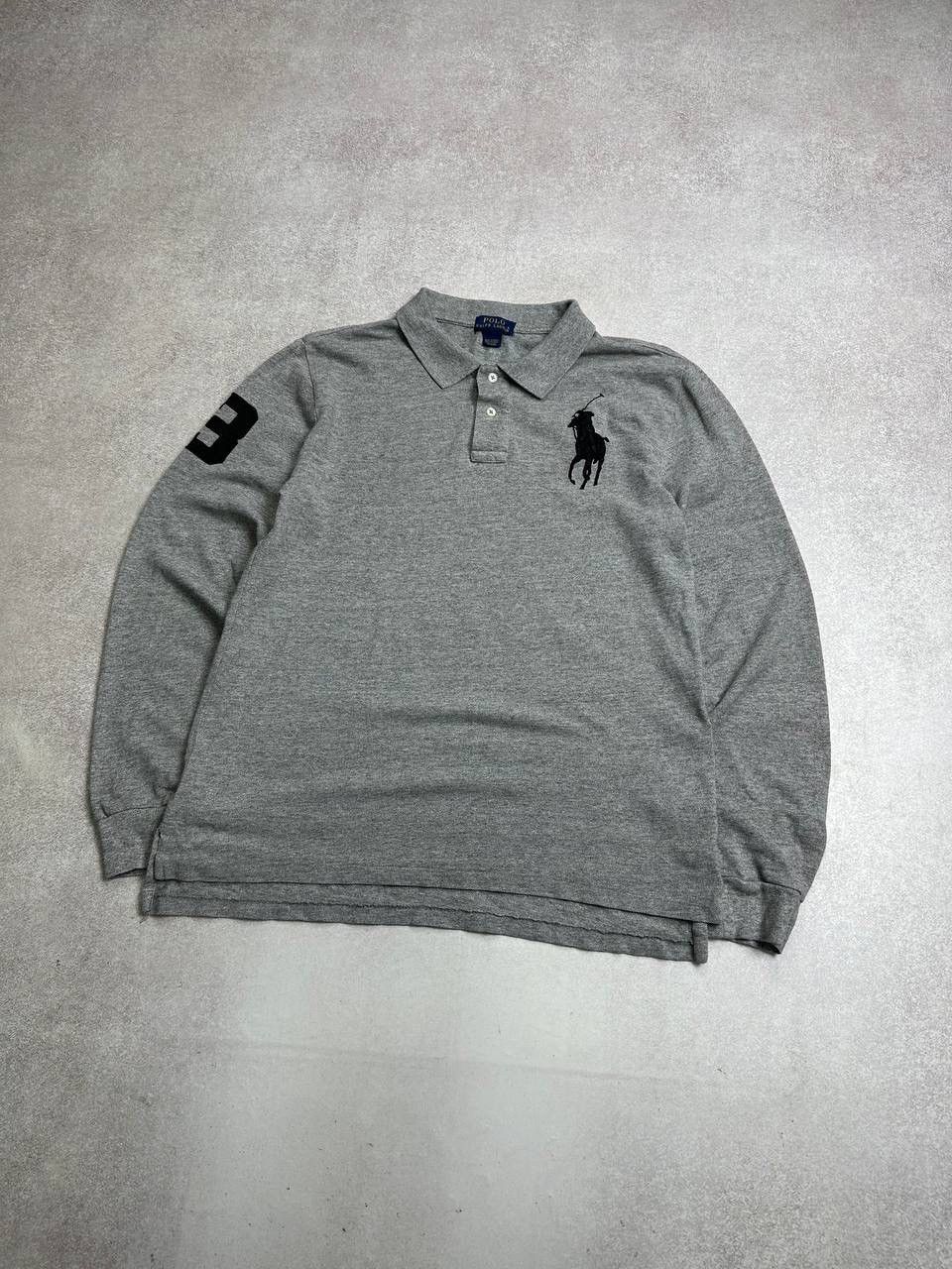 Polo Ralph Lauren Vintage Polo Ralph Lauren RRL Big Pony 3 Rugby Shirt Size US S / EU 44-46 / 1 - 2 Thumbnail
