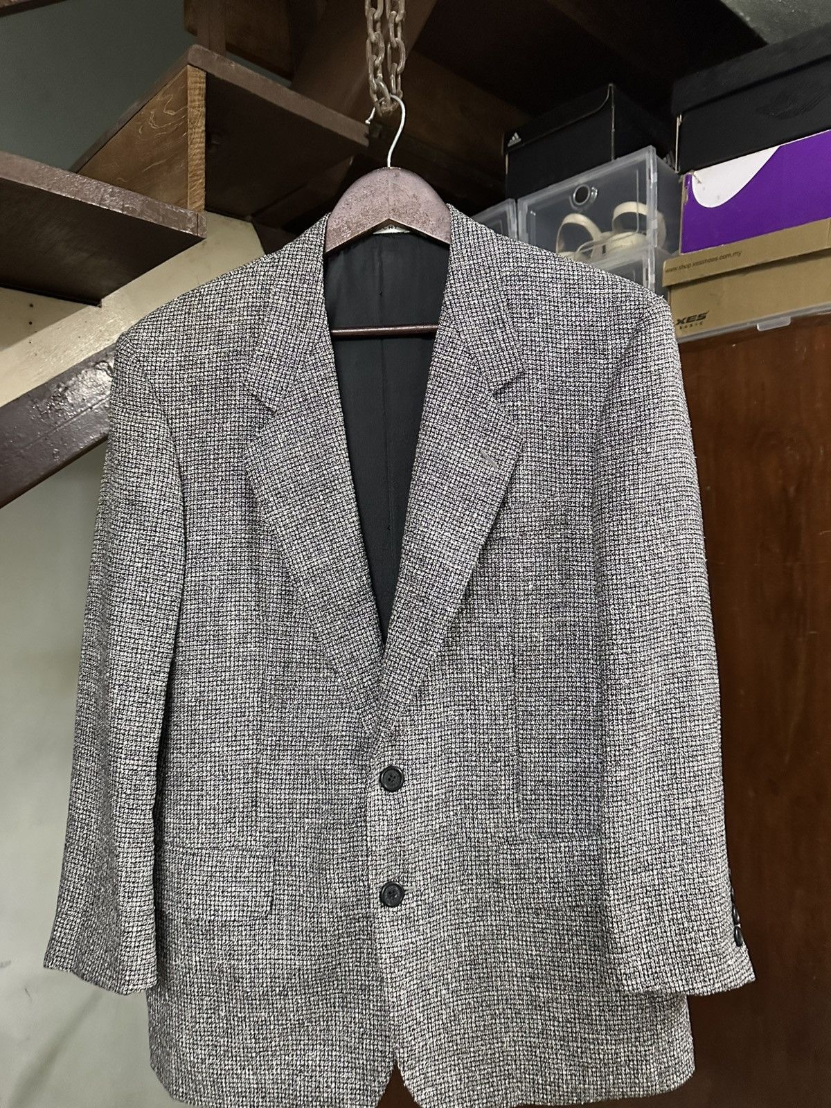 Givenchy 👹Givenchy Monsieur Wool Blazer Jacket Size US S / EU 44-46 / 1 - 4 Thumbnail