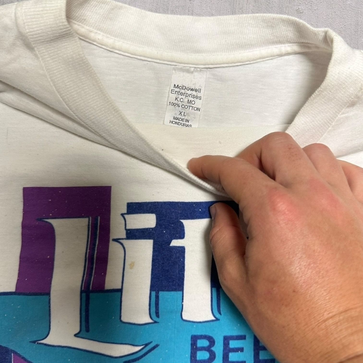 Other Vintage Lite Beer tee Size US XL / EU 56 / 4 - 2 Thumbnail