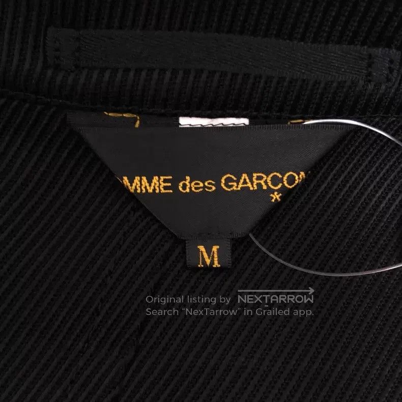 Comme des Garcons Comme des Garcons Black vintage blazer top Size M / US 6-8 / IT 42-44 - 6 Thumbnail