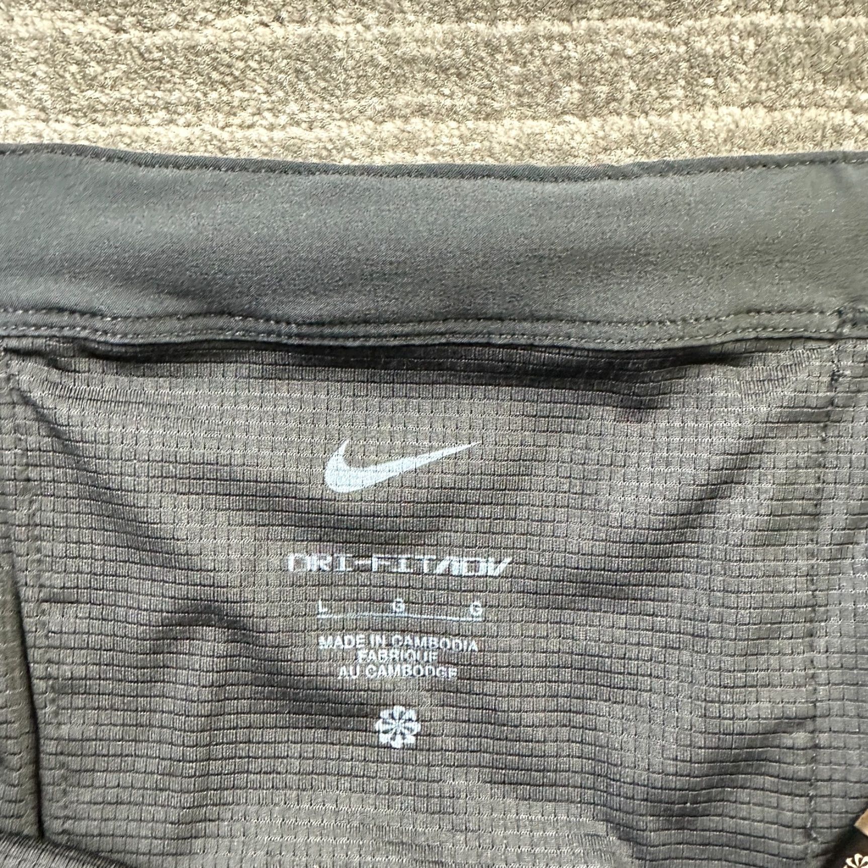 Nike Nike Aeroswift Shorts Mens Large Black 2" Running Dri Fit Racing Size US 33 - 5 Thumbnail