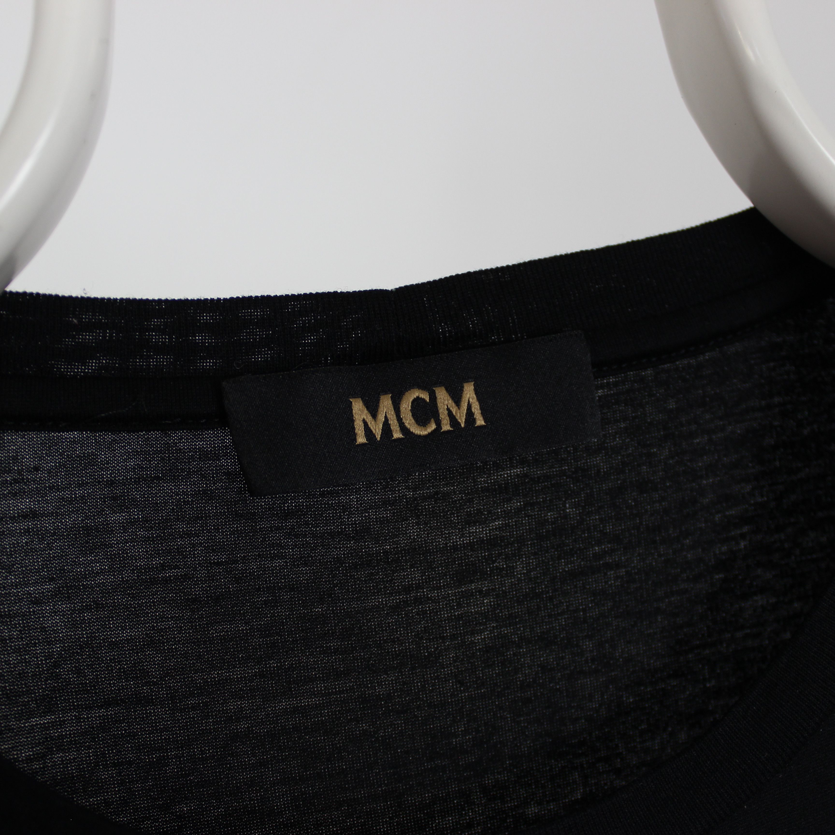 MCM MCM centr logo t shirt men cotton S M black Size US M / EU 48-50 / 2 - 7 Thumbnail
