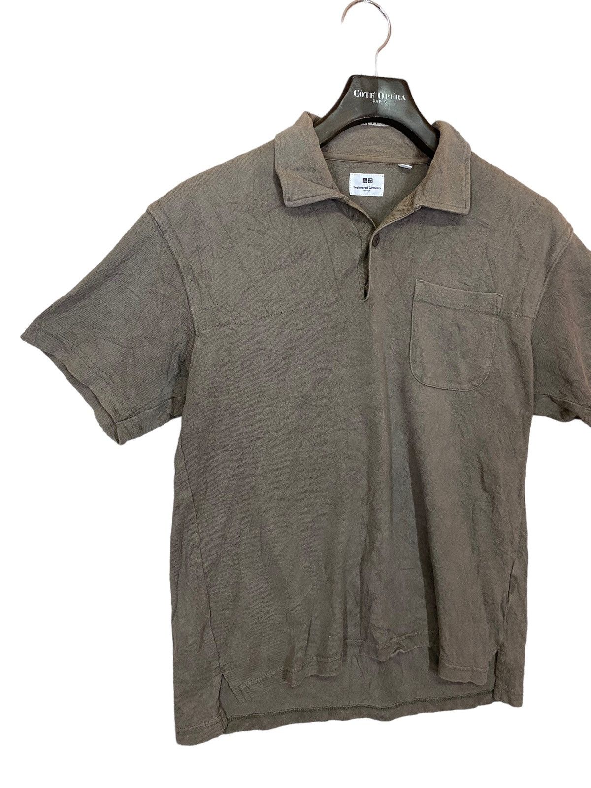 Engineered Garments × Japanese Brand × Uniqlo Engineered garment x uniqlo polo shirt Size US M / EU 48-50 / 2 - 2 Thumbnail