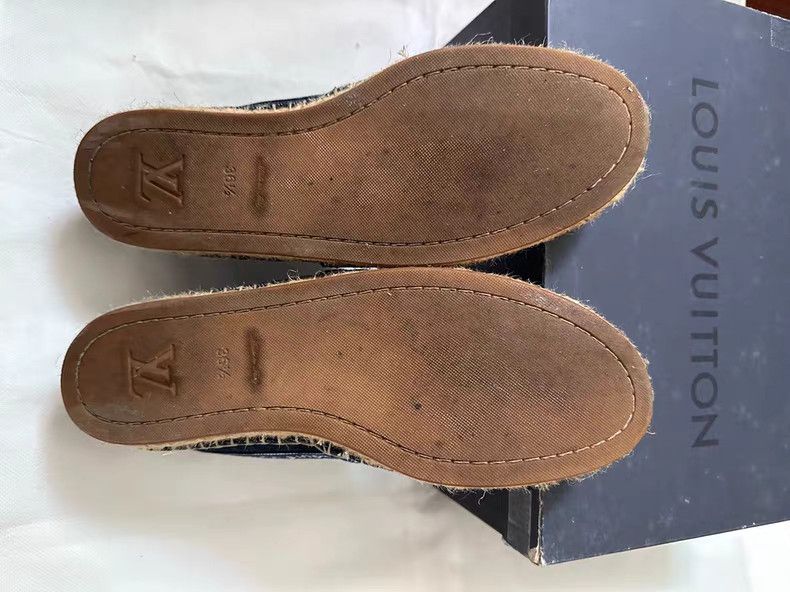 Louis Vuitton Louis Vuitton Espadrilles / Flat Sandals Q9 Size US 6.5 / IT 36.5 - 6 Thumbnail