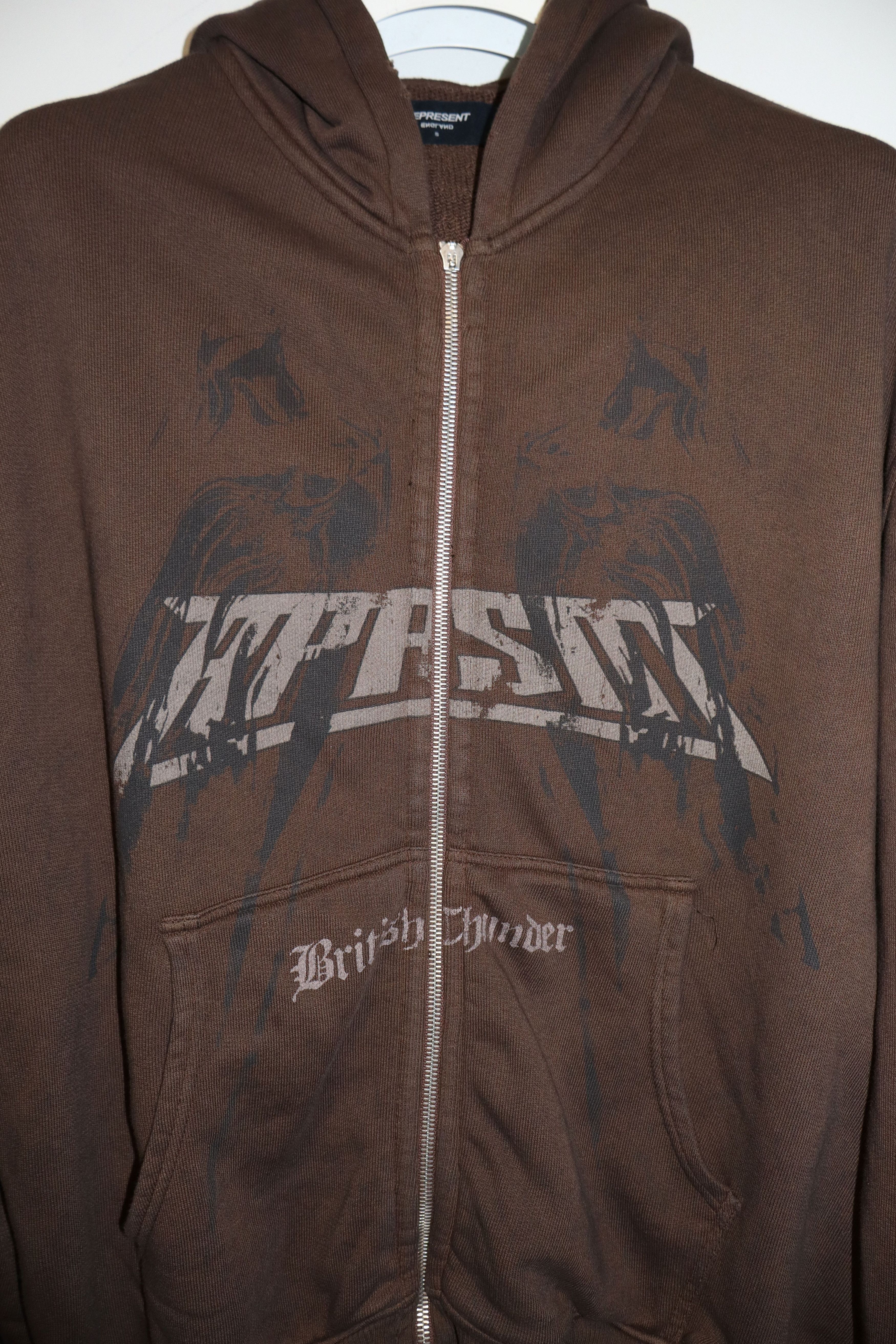Represent Clo. British Thunder print hoodie Size US S / EU 44-46 / 1 - 4 Thumbnail