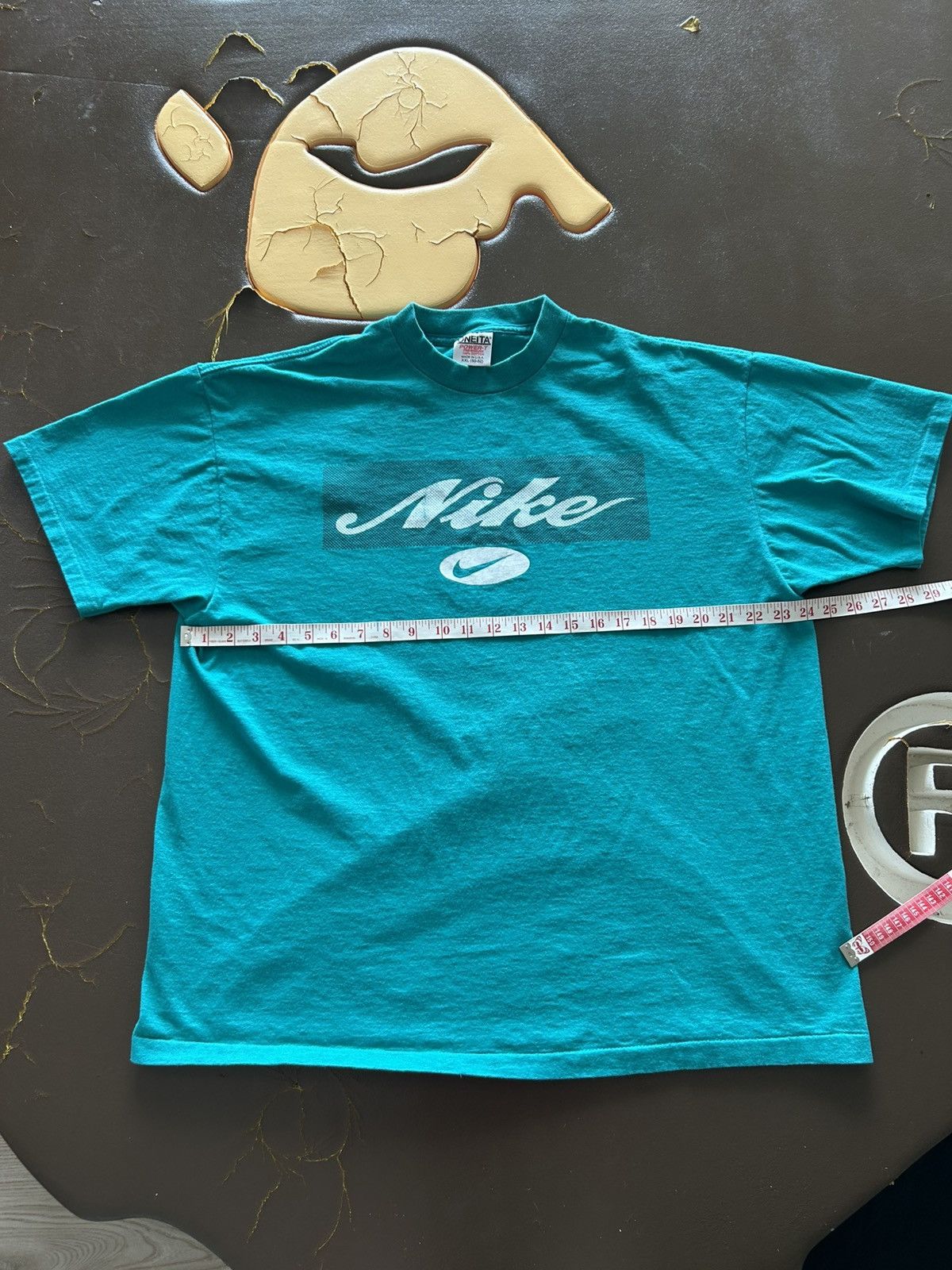 Nike Vintage 90s Nike Single Stitch Spell out tee Size US XL / EU 56 / 4 - 6 Thumbnail