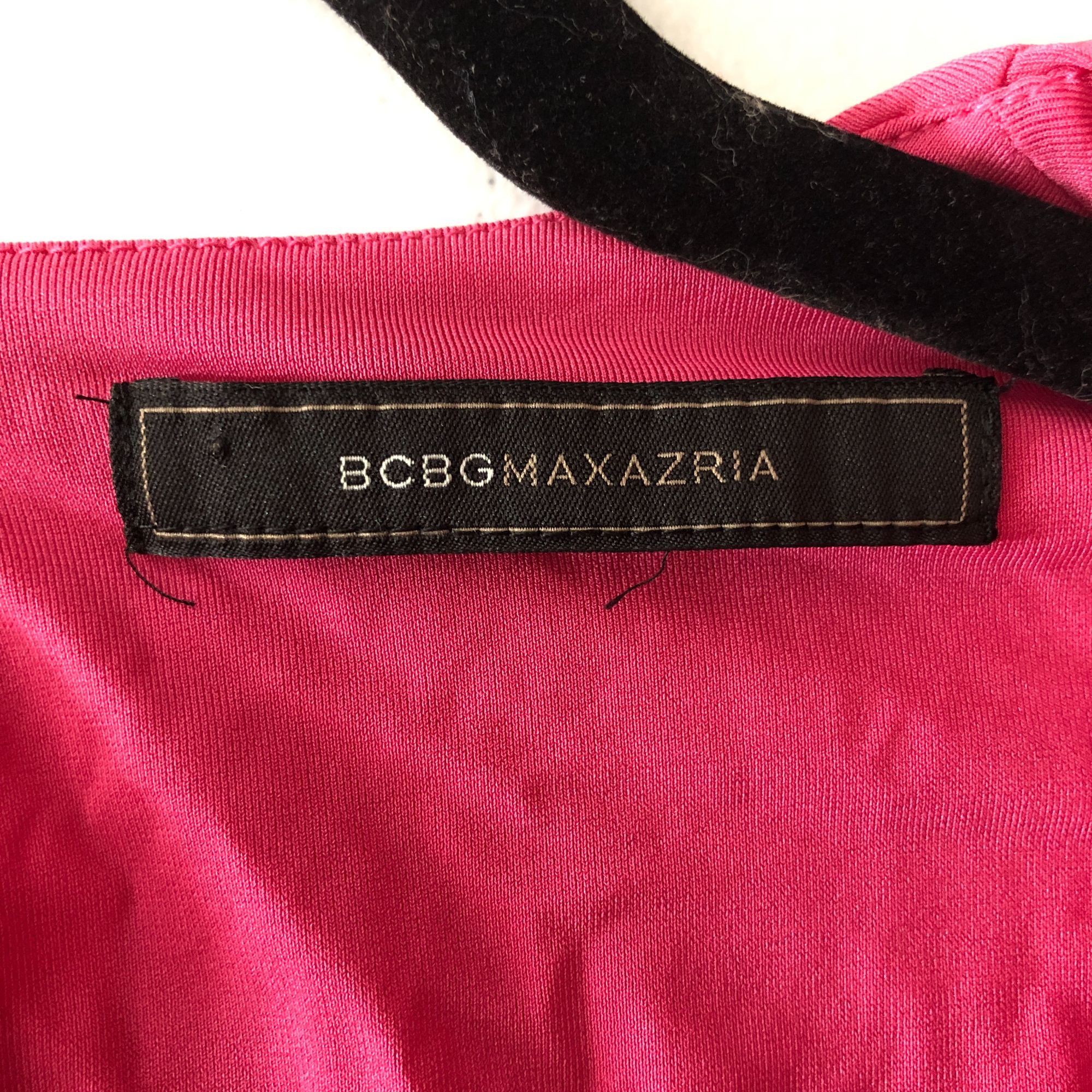 Bcbgmaxazria BCBGMaxAzria Bodycon Dress Long Sleeve Ruched Midi Open Back Size XS / US 0-2 / IT 36-38 - 3 Thumbnail