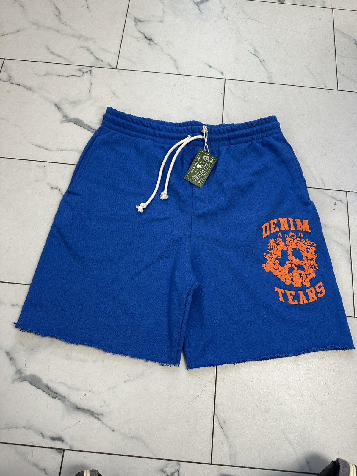 STÜSSY & DENIM TEARS GYM SHORT DENIM TEARS × Stussy Stussy x Denim Tears Gym Short Size