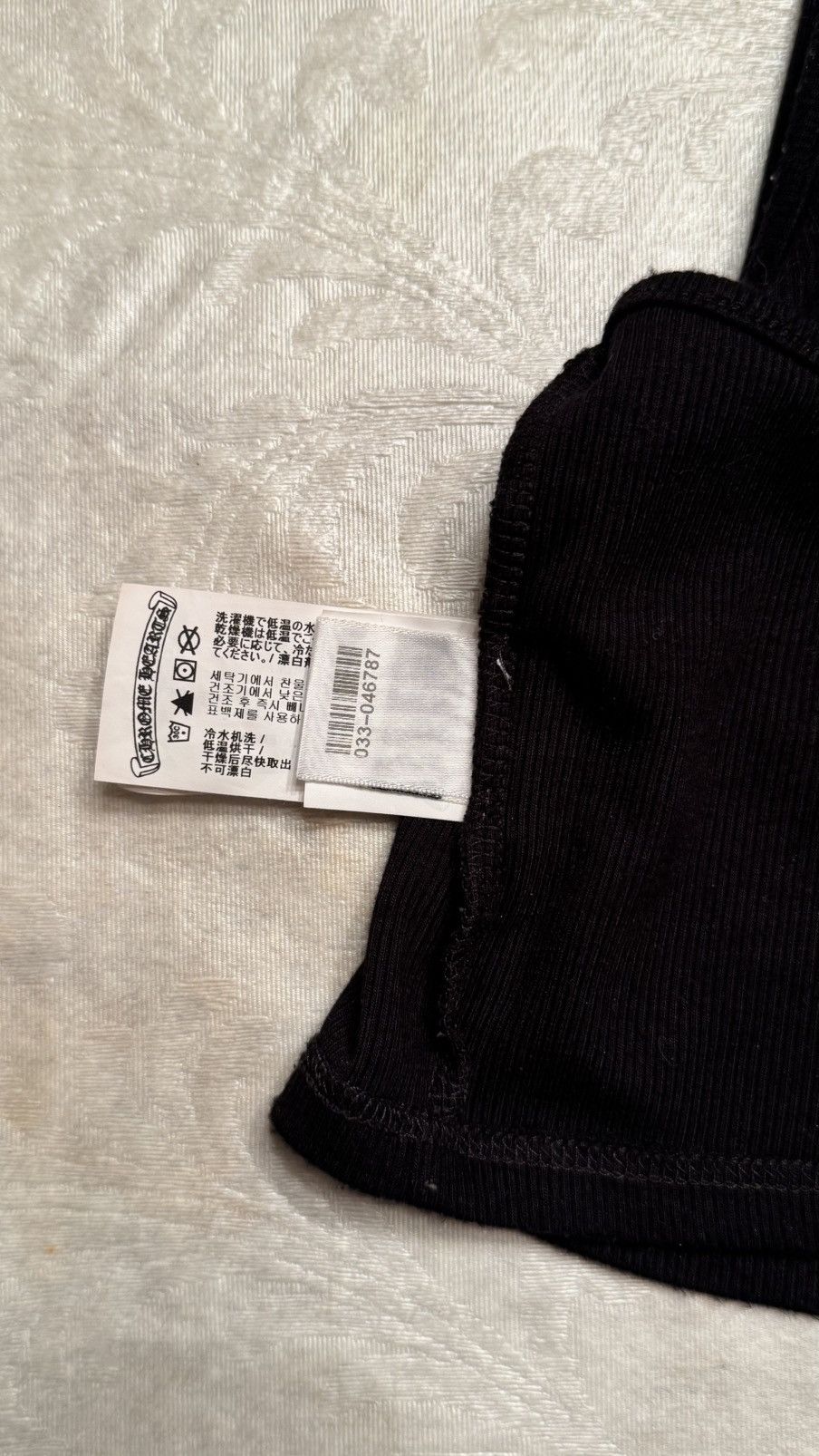Chrome Hearts Chrome Hearts Women’s Black Tank Top | Miami Exclusive ✅ Size M / US 6-8 / IT 42-44 - 12 Thumbnail
