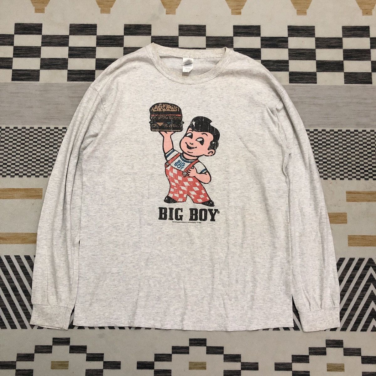Junk Food RARE BIG BOY Hamburger Restaurant Promo Tshirts Size US L / EU 52-54 / 3 - 1 Thumbnail